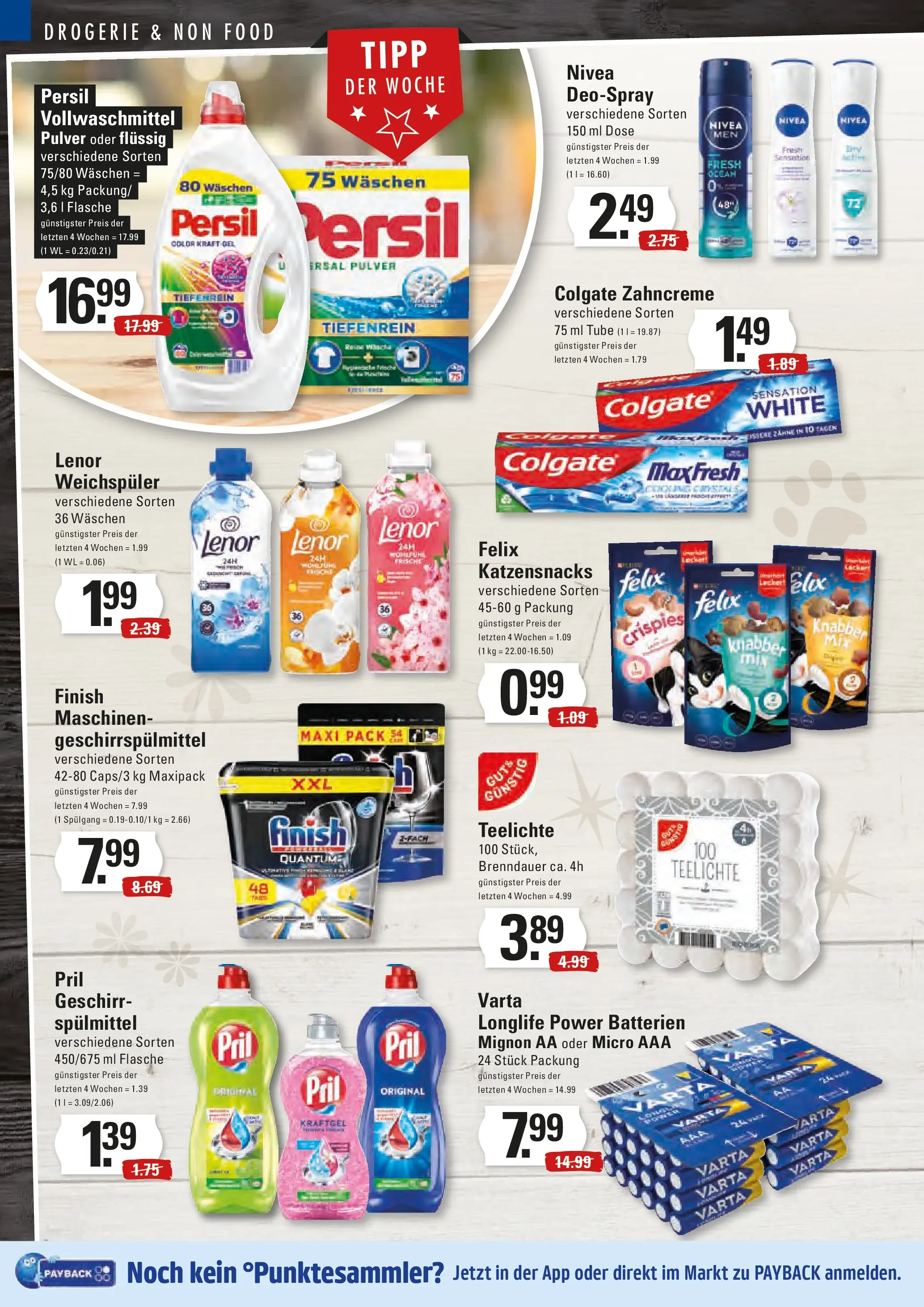 Marktkauf - Marktkauf: Wochenangebote (ab 02.11.2025) » Angebote online | Seite: 16 | Produkte: Batterien, Finish, Weichspüler, Pril