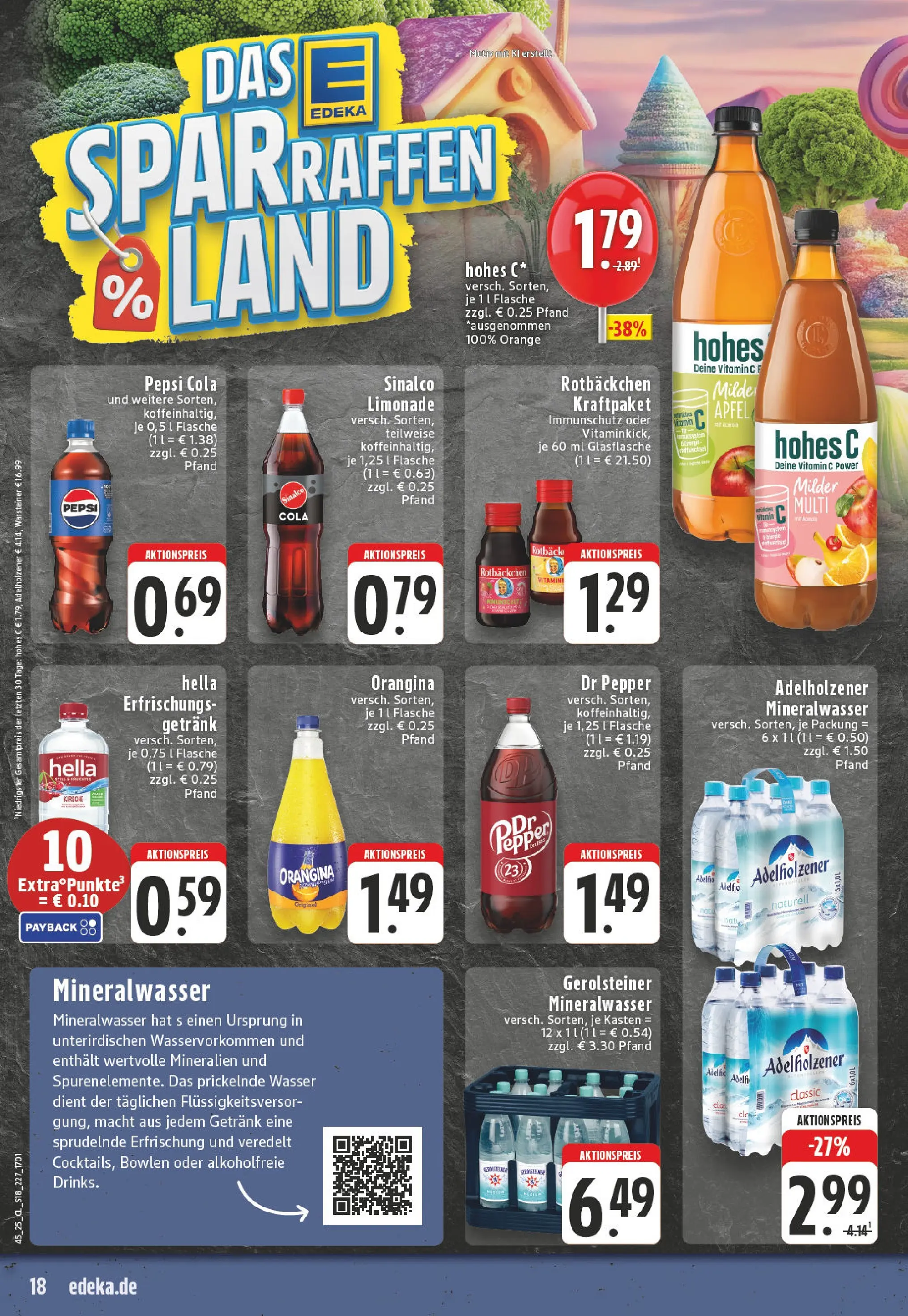 Edeka prospekt Leichlingen-Witzhelden	 (ab 02.11.2025) » Angebote Online | Seite: 18 | Produkte: Äpfel, Mineralwasser, Hella, Warsteiner