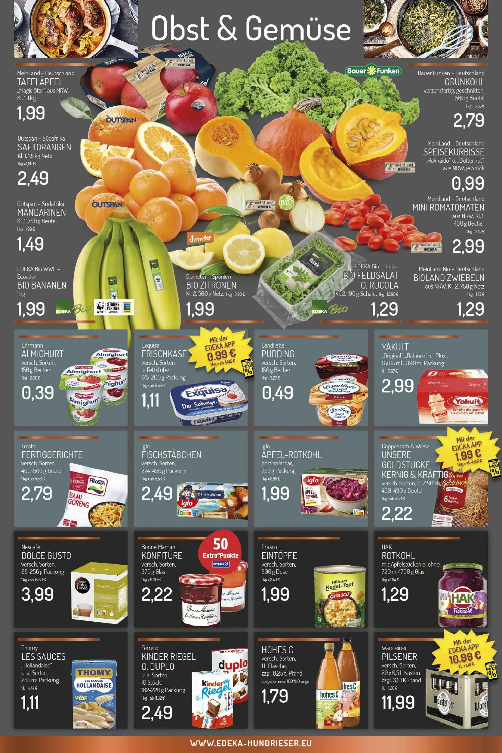 Edeka prospekt Essen - Rüttenscheid	 (ab 02.11.2025) » Angebote Online | Seite: 4 | Produkte: Nescafe, Rotkohl, Erasco, Bonne maman