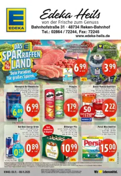 Edeka prospekt Reken-Bahnhof	 ab 02.11.2025 gültig