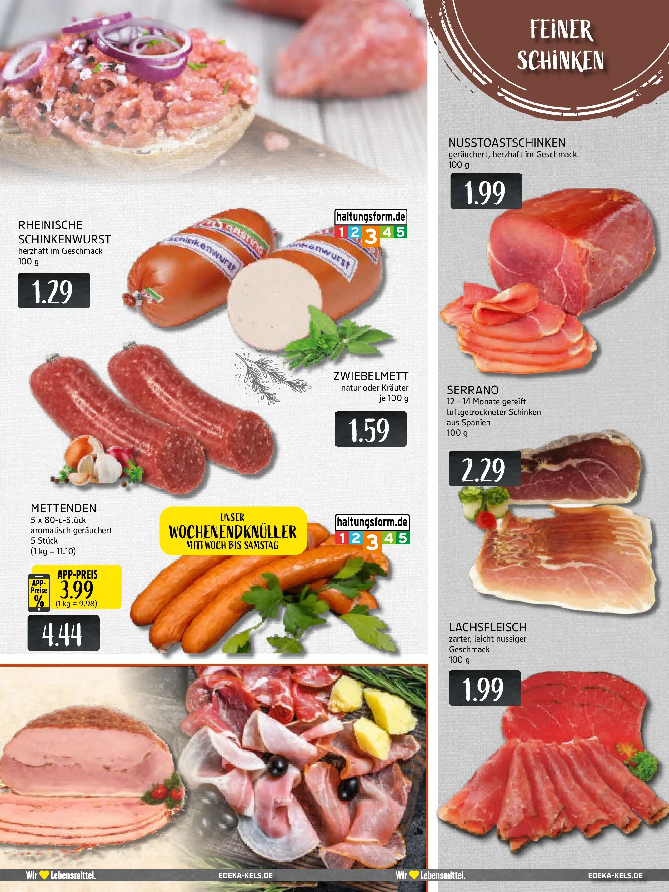 Edeka prospekt Ratingen-Hösel	 (ab 02.11.2025) » Angebote Online | Seite: 5 | Produkte: Schinken