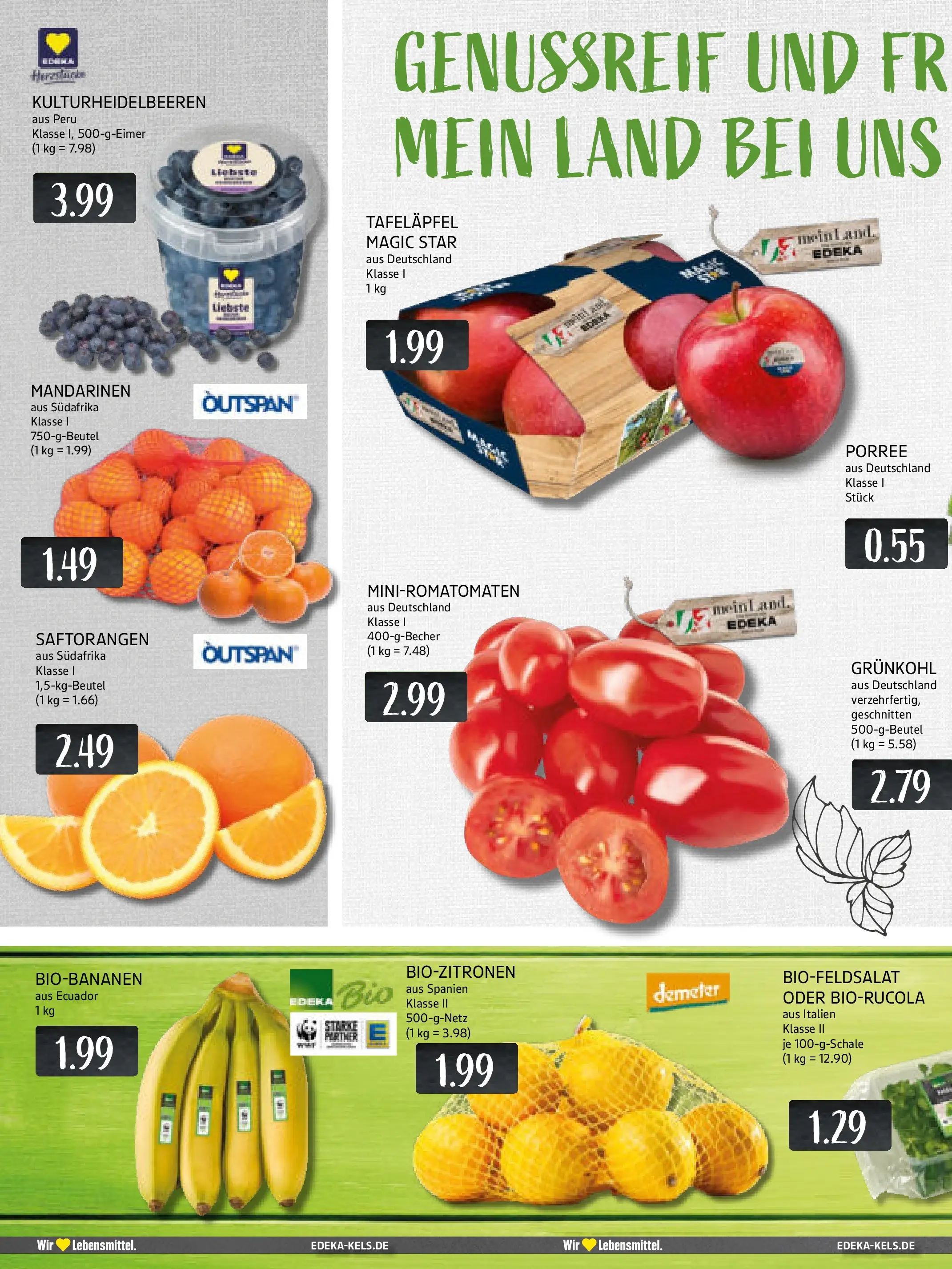 Edeka prospekt Ratingen-Hösel	 (ab 02.11.2025) » Angebote Online | Seite: 8 | Produkte: Mandarinen