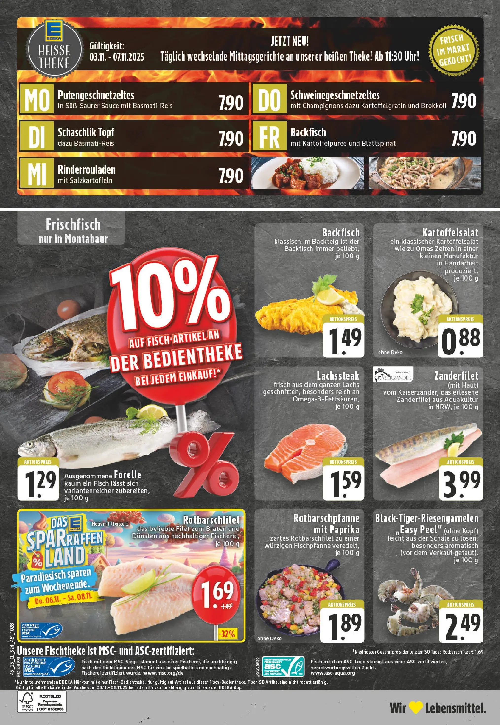 Edeka prospekt Neuwied	 (ab 02.11.2025) » Angebote Online | Seite: 24 | Produkte: Rinderrouladen, Paprika, Brokkoli, Uhr