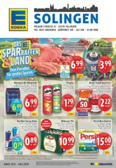 Edeka prospekt Solingen	 ab 02.11.2025 gültig