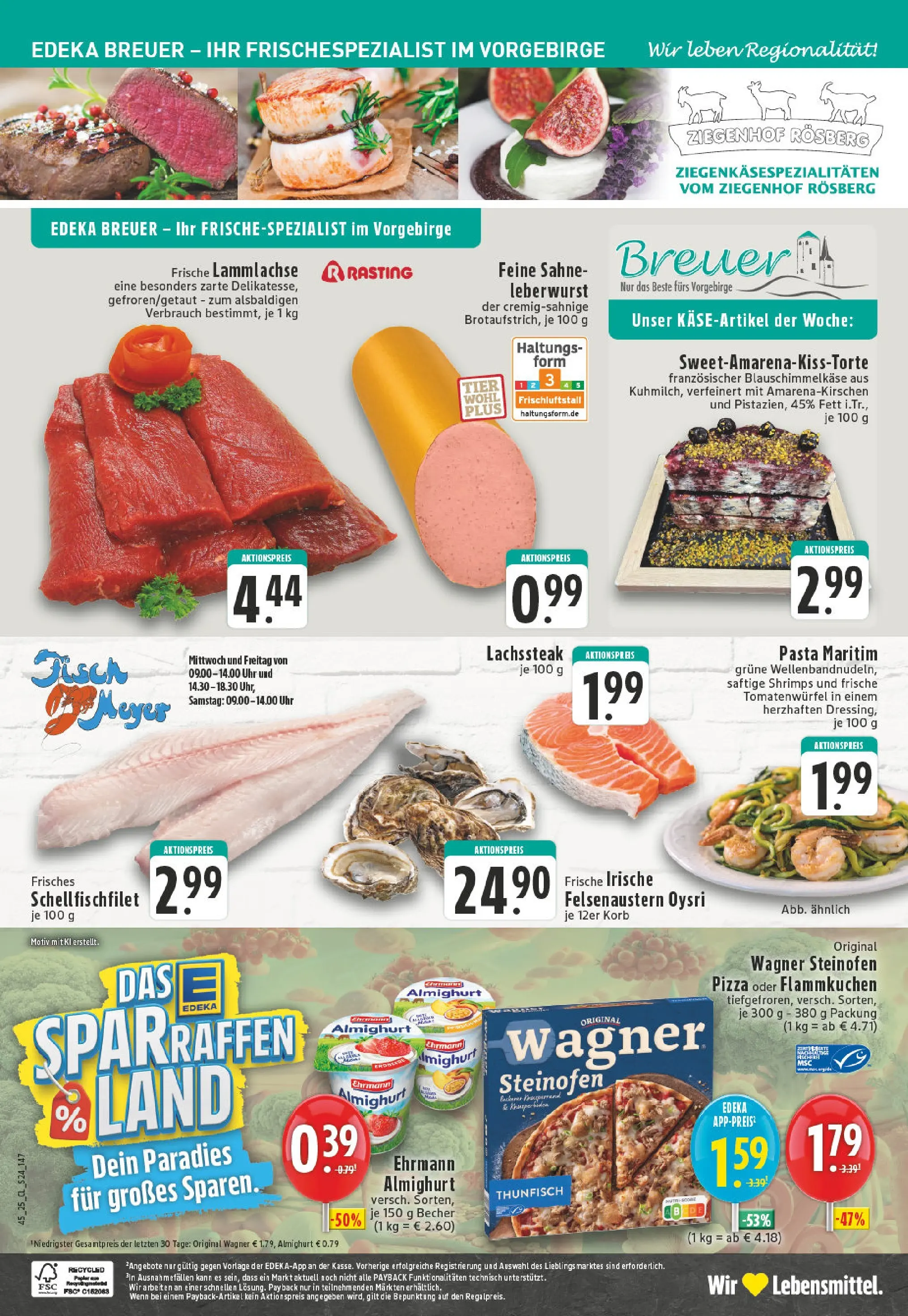 Edeka prospekt Bornheim-Walberberg	 (ab 02.11.2025) » Angebote Online | Seite: 24 | Produkte: Thunfisch, Pasta, Pizza, Uhr
