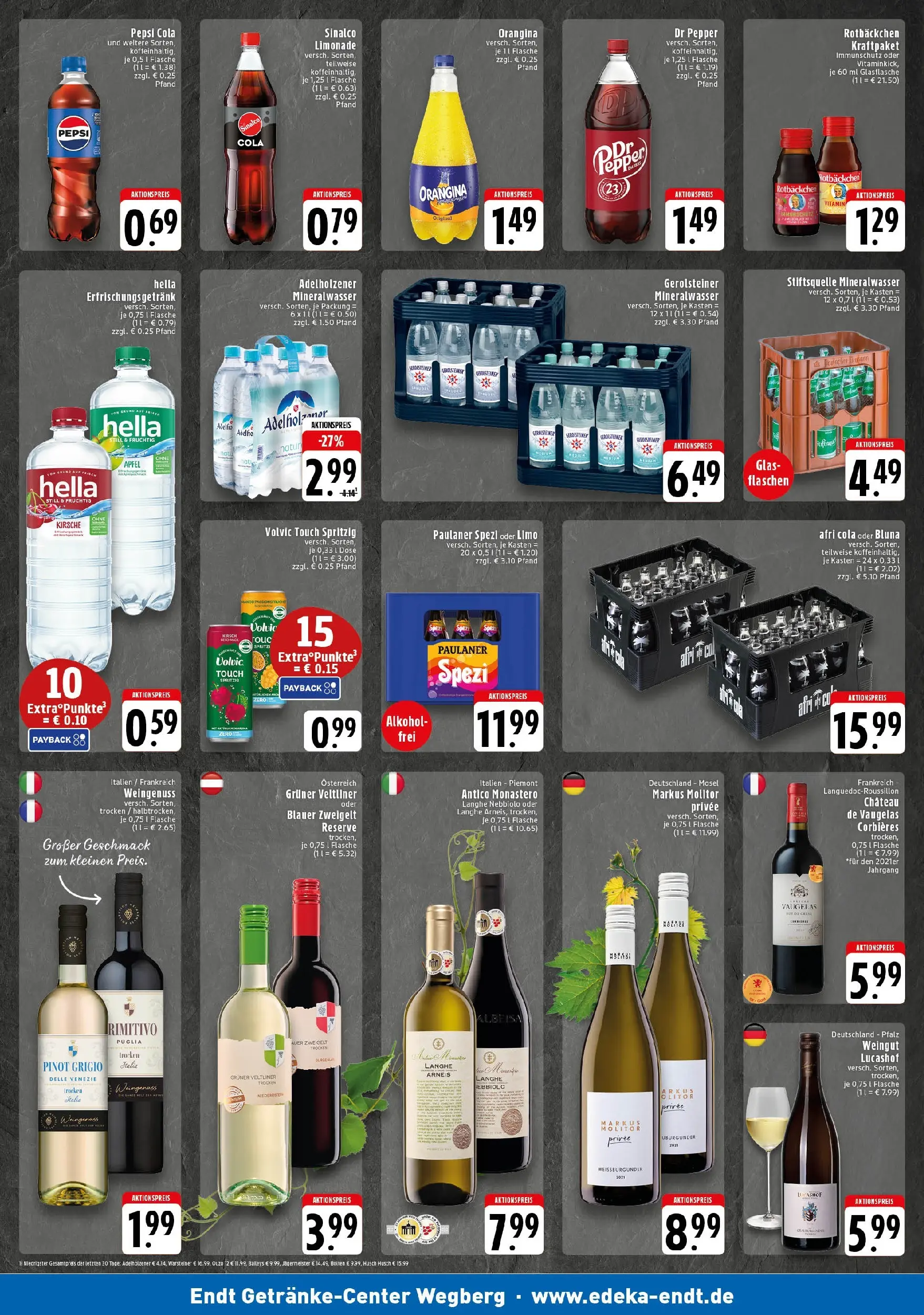Edeka prospekt Wegberg	 (ab 02.11.2025) » Angebote Online | Seite: 2 | Produkte: Cola, Limonade, Hella, Volvic