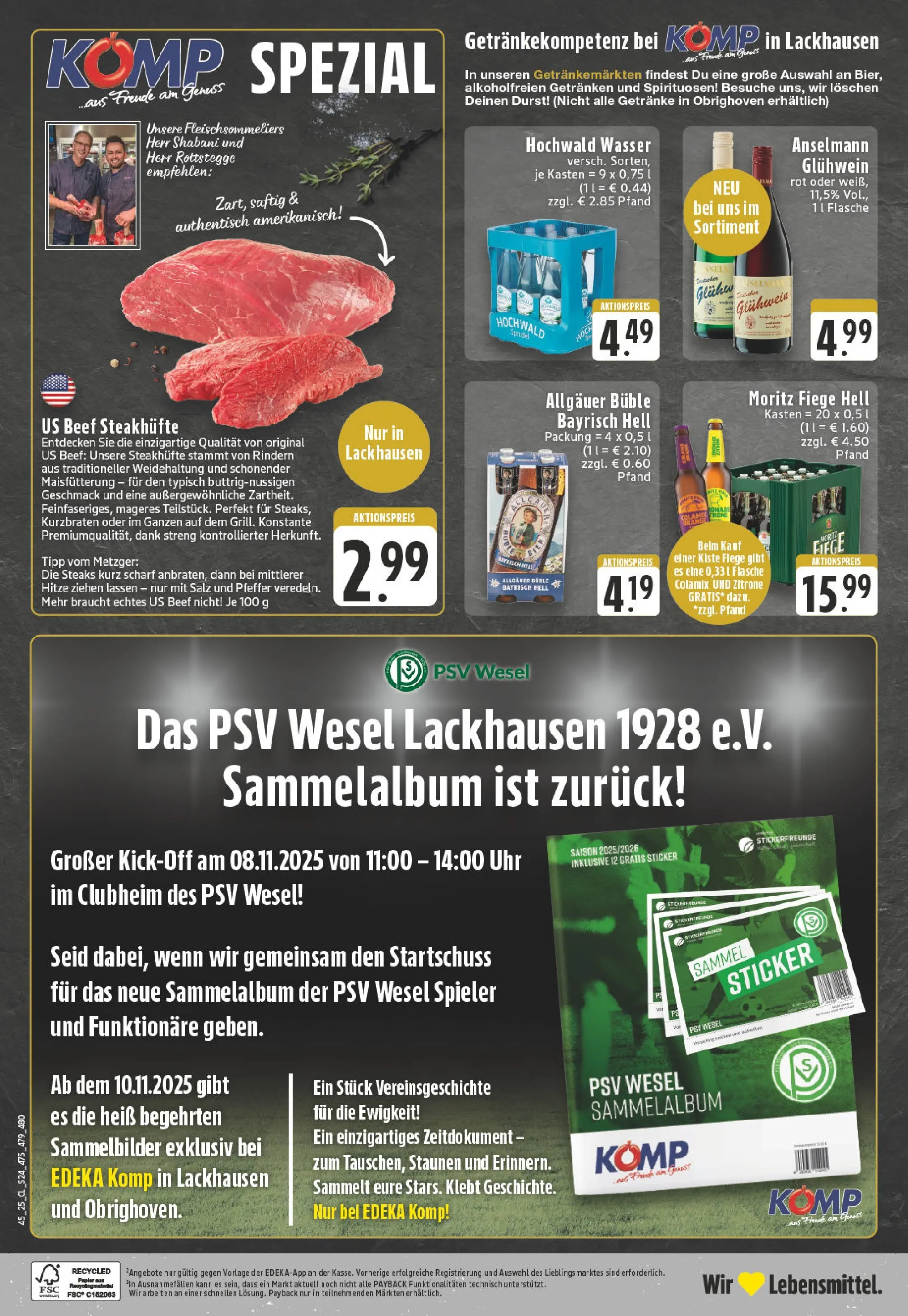 Edeka prospekt Hamminkeln -Mehrhoog	 (ab 02.11.2025) » Angebote Online | Seite: 24 | Produkte: Pfeffer, Zitrone, Steak, Uhr