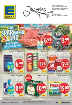 Edeka prospekt Duisburg	 ab 02.11.2025 gültig