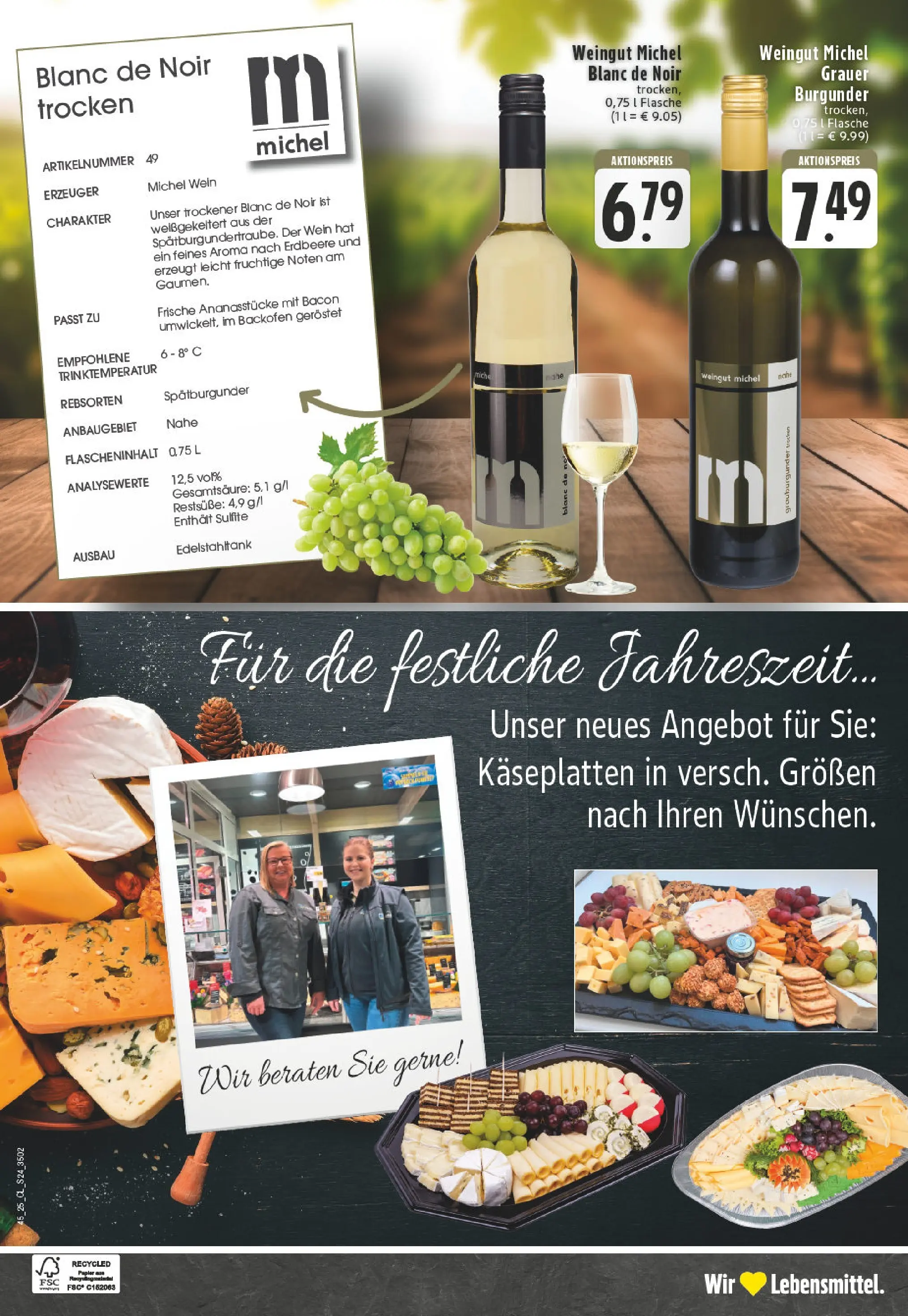 Edeka prospekt Leverkusen	 (ab 02.11.2025) » Angebote Online | Seite: 24 | Produkte: Backofen, Wein