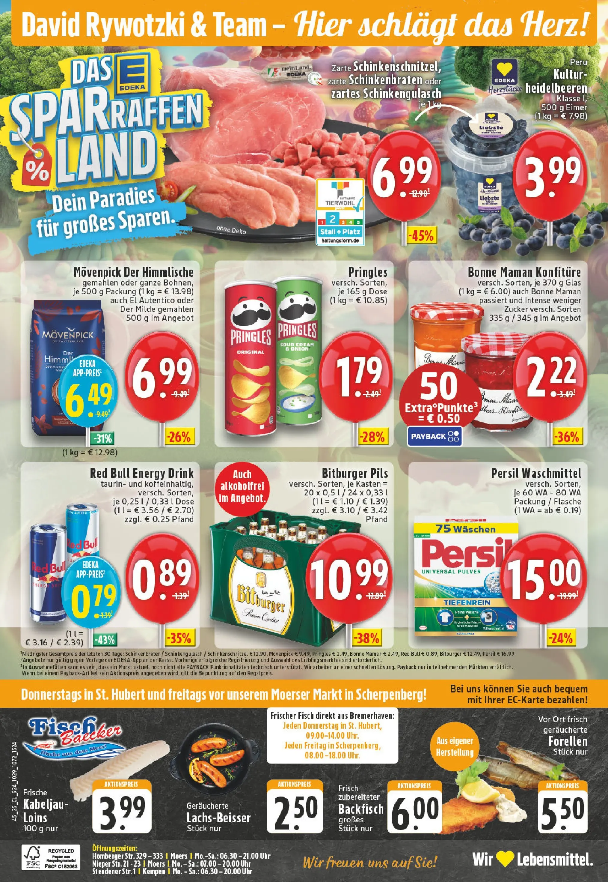 Edeka prospekt Kempen	 (ab 02.11.2025) » Angebote Online | Seite: 24 | Produkte: Bitburger, Energy, Chips, Bonne maman