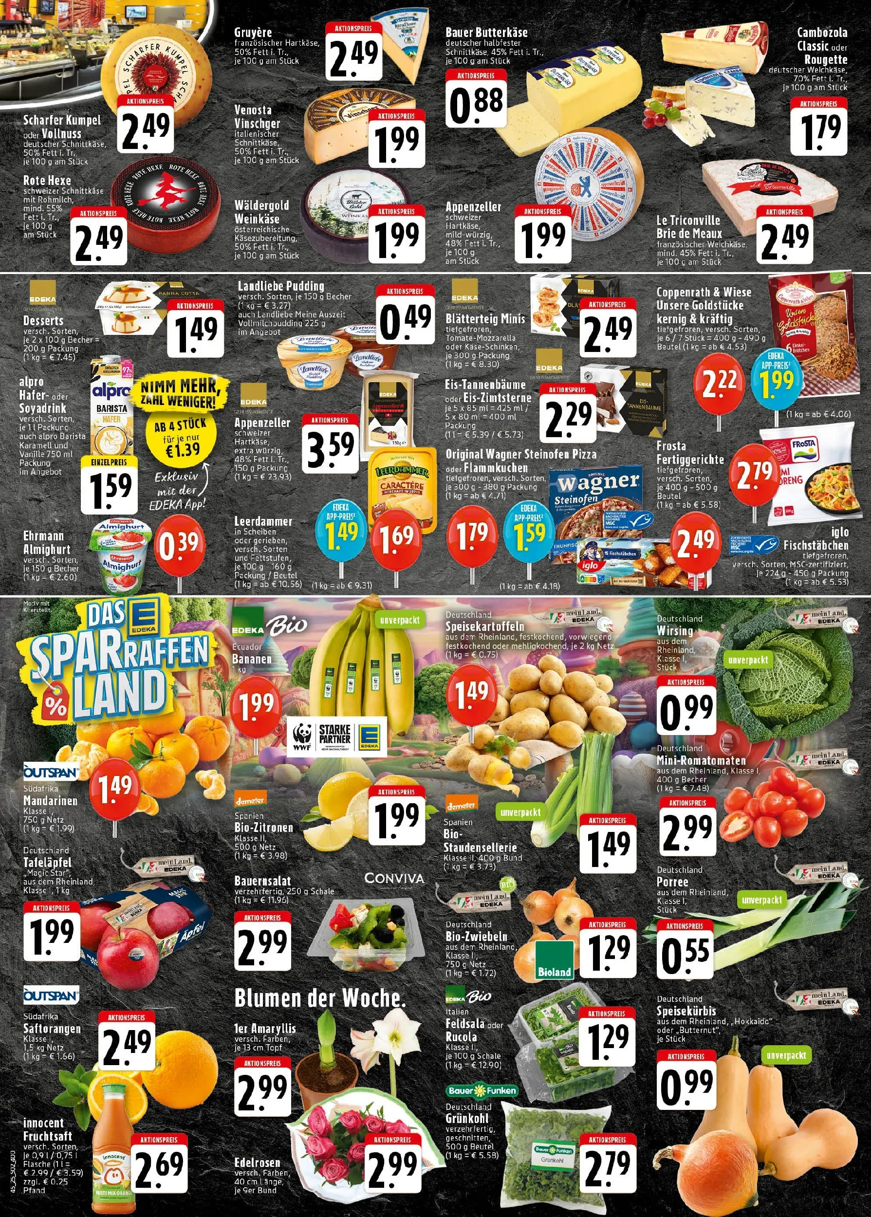 Edeka prospekt Bad Honnef	 (ab 02.11.2025) » Angebote Online | Seite: 2 | Produkte: Rucola, Bananen, Pudding, Pizza