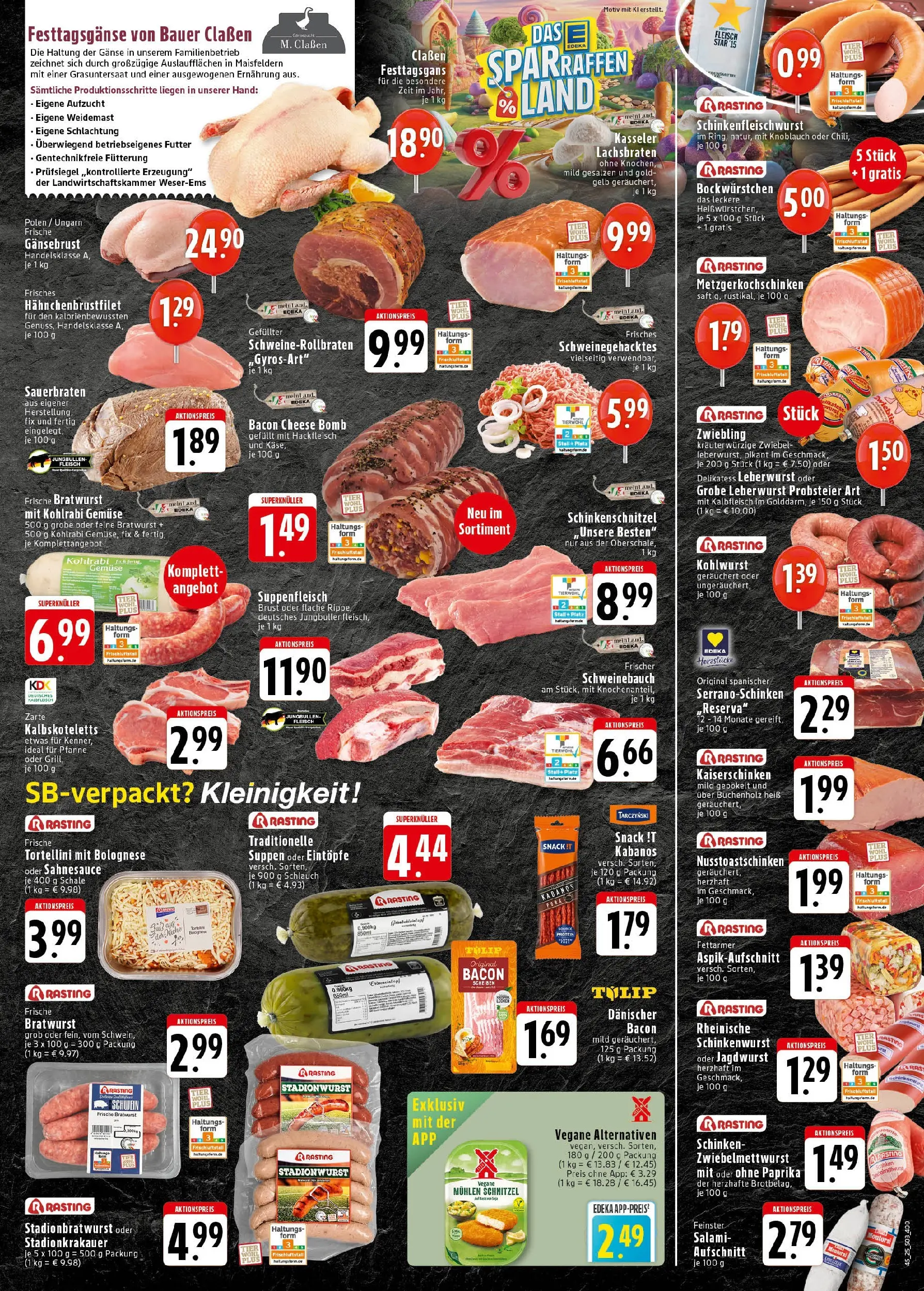 Edeka prospekt Bad Honnef	 (ab 02.11.2025) » Angebote Online | Seite: 3 | Produkte: Käse, Gemüse, Suppenfleisch, Pasta