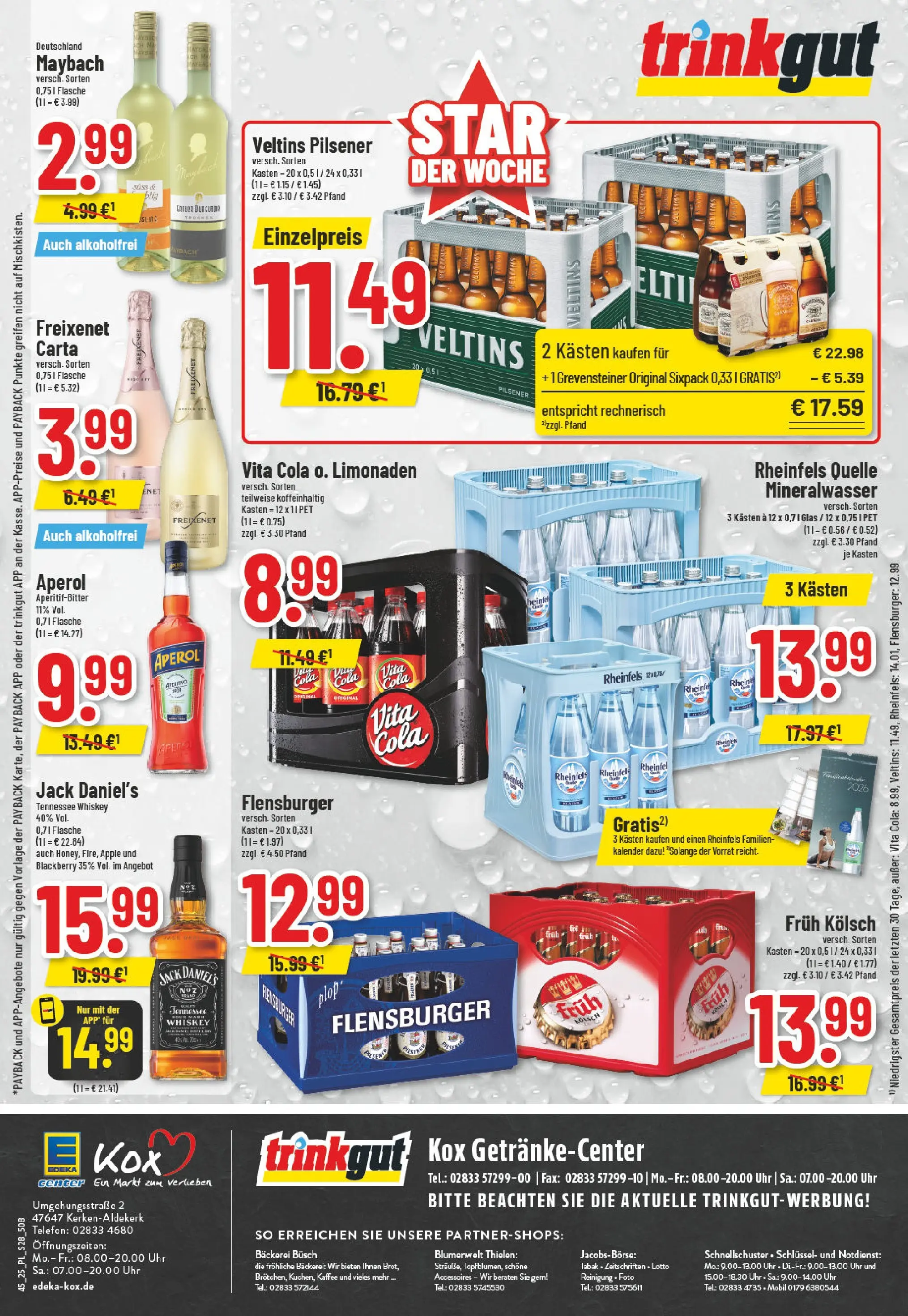 Edeka prospekt Kerken-Aldekerk	 (ab 02.11.2025) » Angebote Online | Seite: 28 | Produkte: Kaffee, Freixenet, Apple, Vita cola