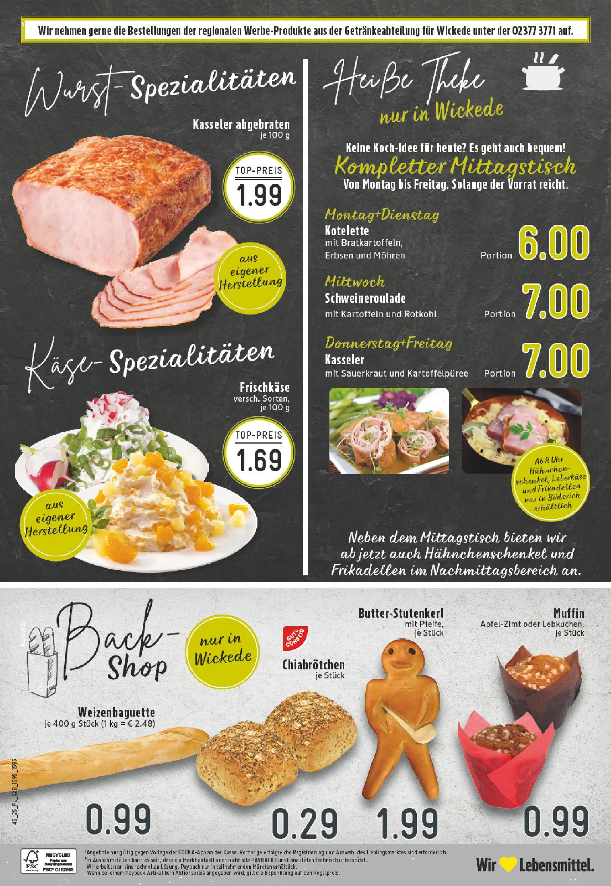 Edeka prospekt Werl	 (ab 02.11.2025) » Angebote Online | Seite: 28 | Produkte: Hahnchenschenkel, Mohren, Erbsen, Leberkase