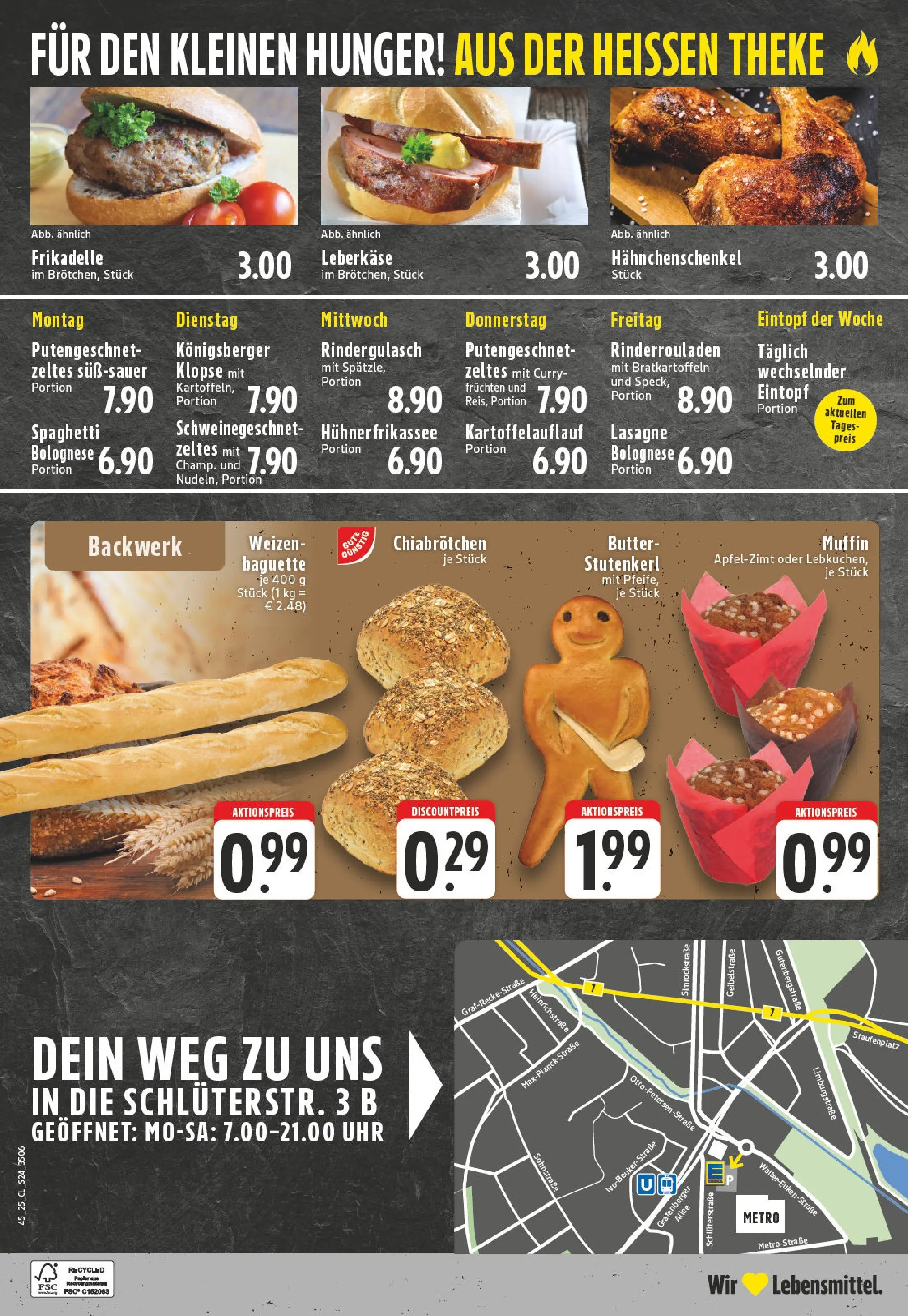 Edeka prospekt Düsseldorf	 (ab 02.11.2025) » Angebote Online | Seite: 24 | Produkte: Rinderrouladen, Rindergulasch, Hahnchenschenkel, Uhr