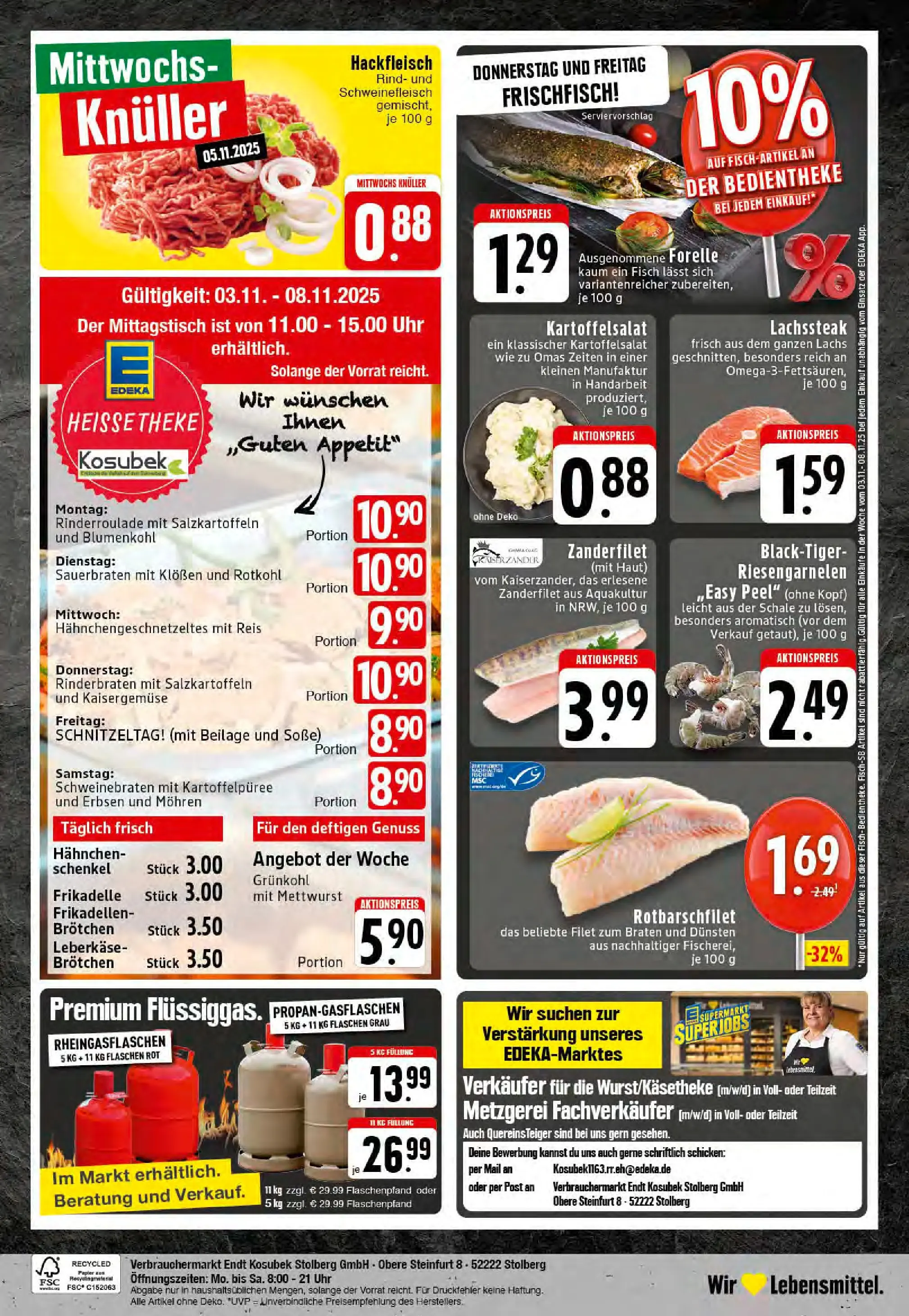 Edeka prospekt Stolberg	 (ab 02.11.2025) » Angebote Online | Seite: 24 | Produkte: Hahnchen, Rotkohl, Blumenkohl, Reis