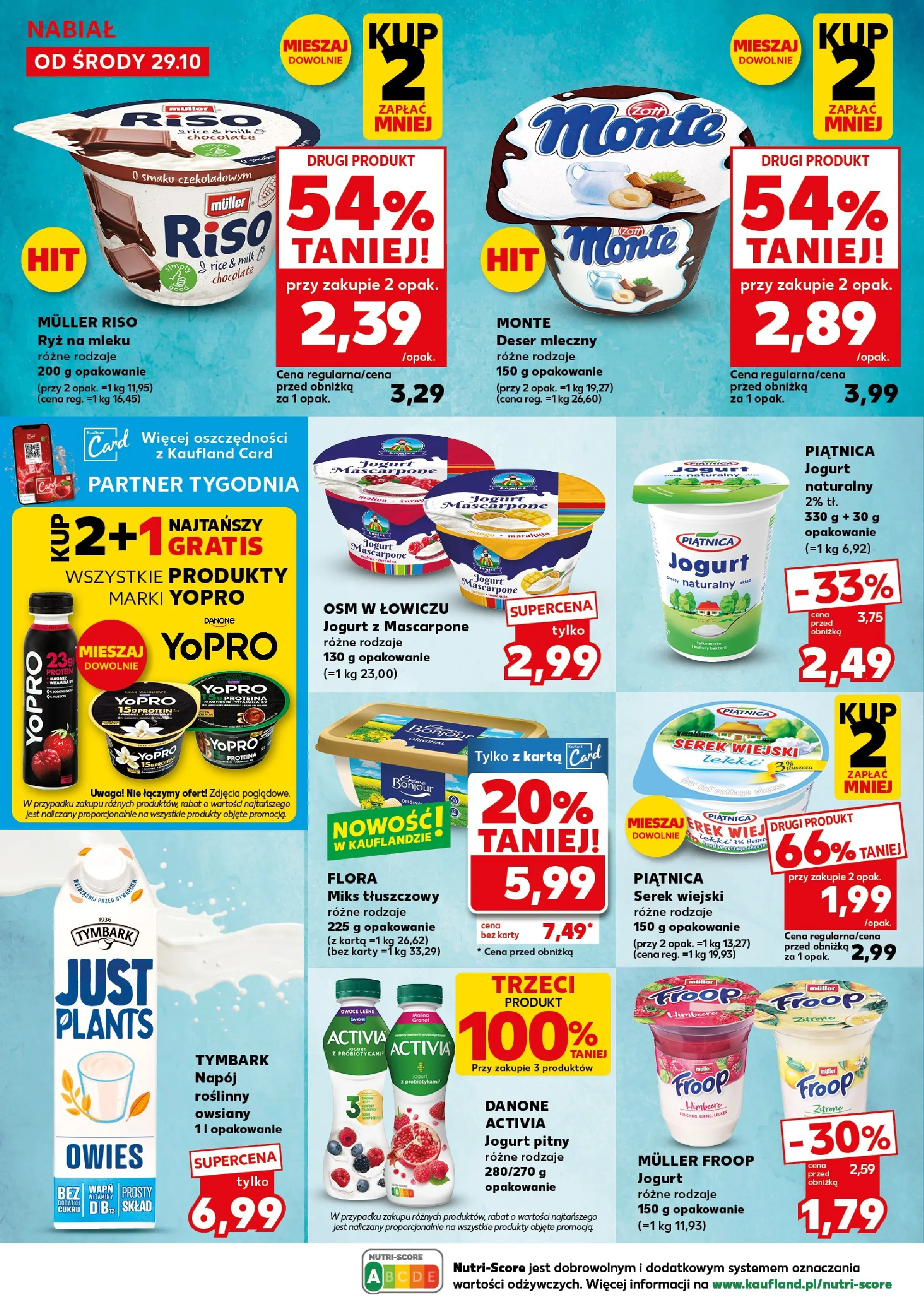 Kaufland gazetka - Super Piątek od 31.10.2025 - od jutra PDF | Strona: 18 | Produkty: Mascarpone, Jogurt, Ryż, Owoce