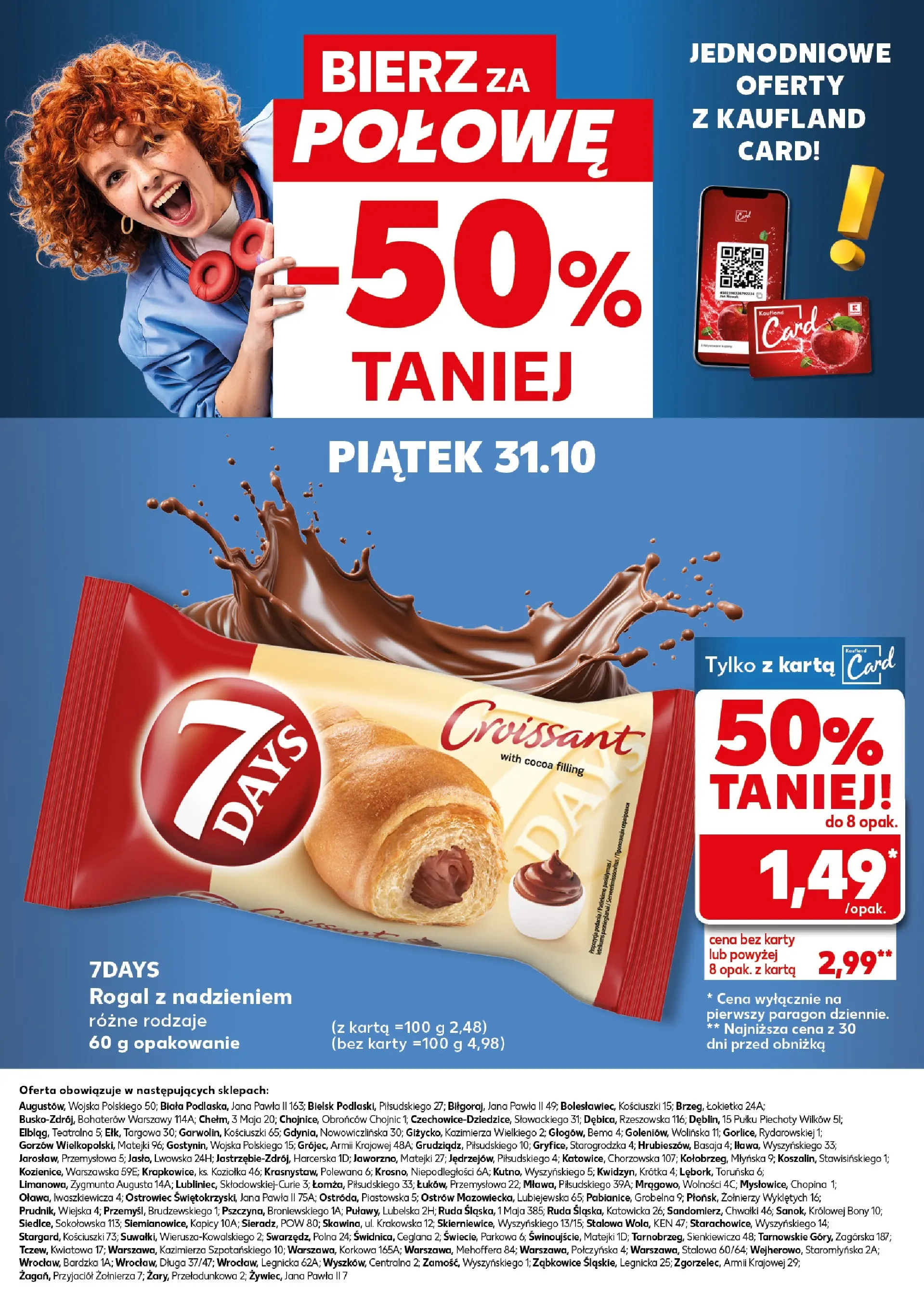 Kaufland gazetka - Super Piątek od 31.10.2025 - od jutra PDF | Strona: 26 | Produkty: Karta