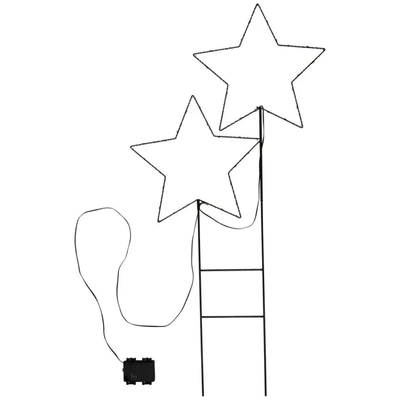 LED Gartenstecker Sterne