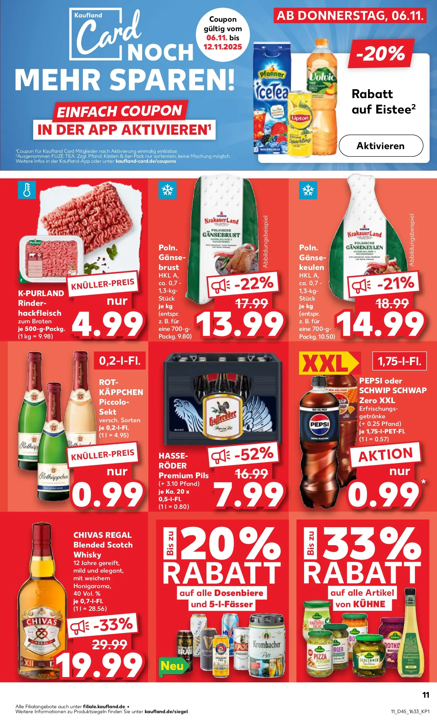 Prospekt Kaufland ab 05.11.2025 » Angebote Online zum Blättern | Seite: 11