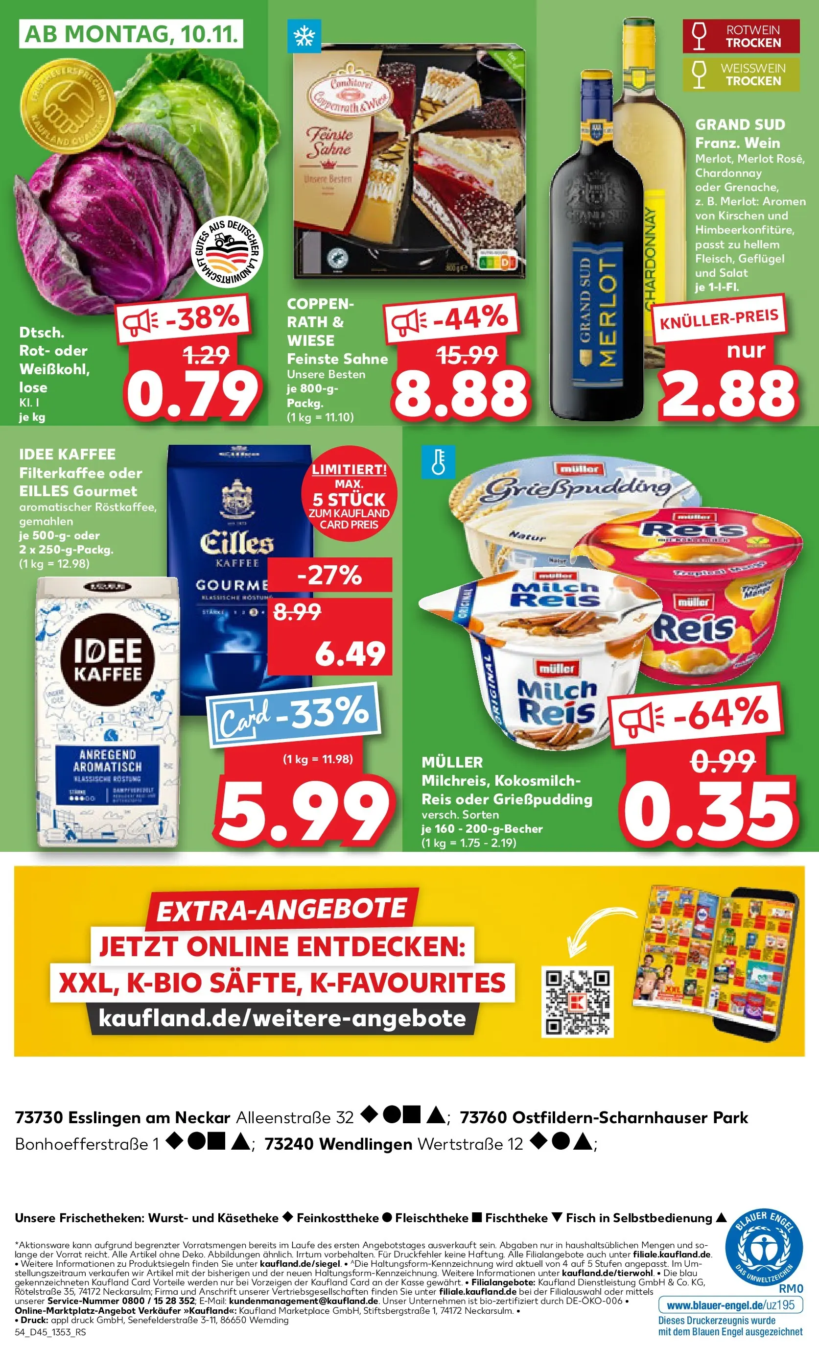 Prospekt Kaufland ab 05.11.2025 » Angebote Online zum Blättern | Seite: 54