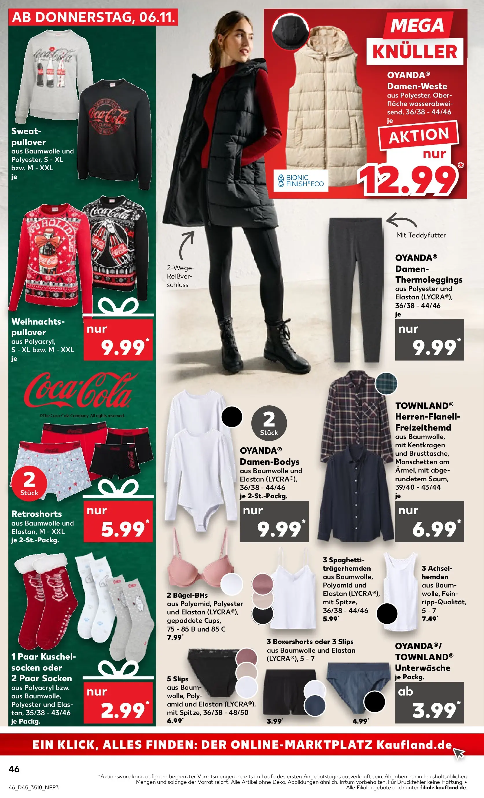 Prospekt Kaufland ab 05.11.2025 » Angebote und Werbung Online | Seite: 46 Prospekt Kaufland ab 05.11.2025 » Angebote Online zum Blättern | Seite: 46