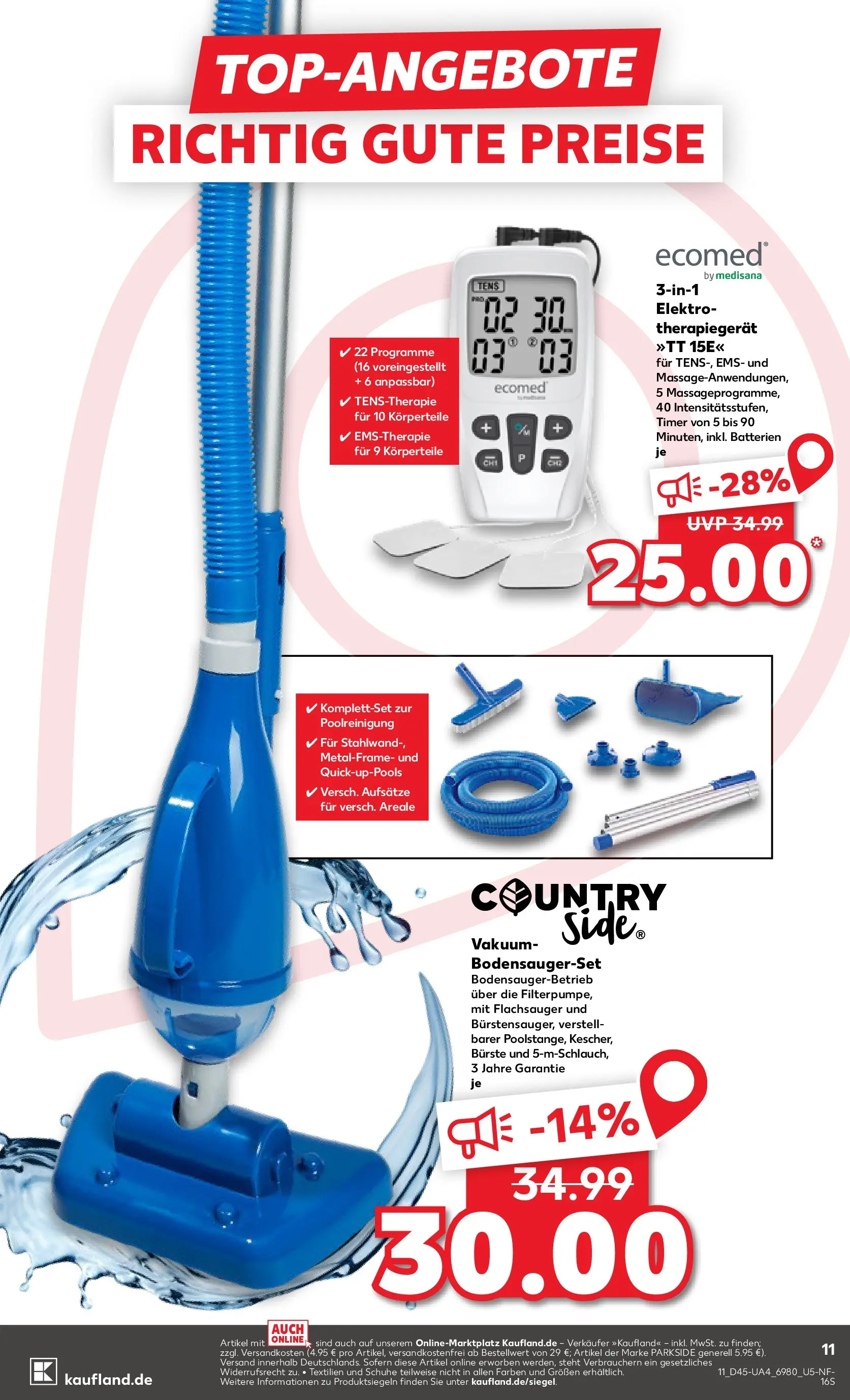 Prospekt Kaufland ab 06.11.2025 » Angebote und Werbung Online | Seite: 11 | Produkte: Batterien, Bürste Prospekt Kaufland ab 06.11.2025 » Angebote Online zum Blättern | Seite: 11 | Produkte: Batterien, Bürste