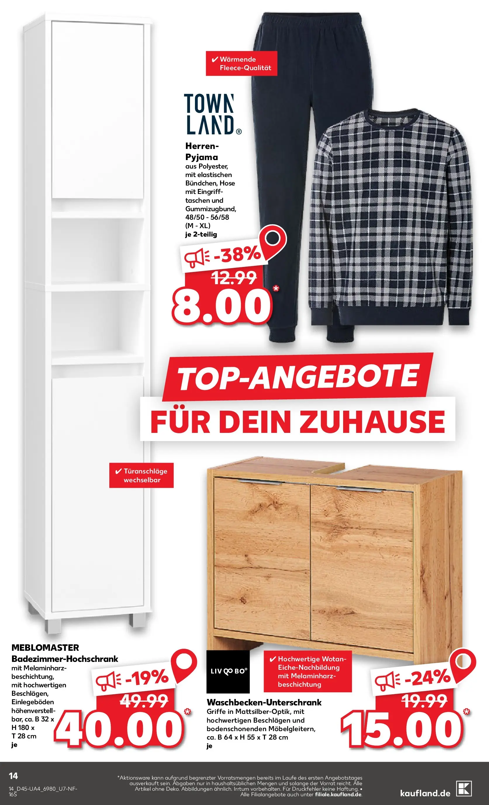Prospekt Kaufland ab 06.11.2025 » Angebote und Werbung Online | Seite: 14 | Produkte: Hose, Pyjama Prospekt Kaufland ab 06.11.2025 » Angebote Online zum Blättern | Seite: 14 | Produkte: Hose, Pyjama