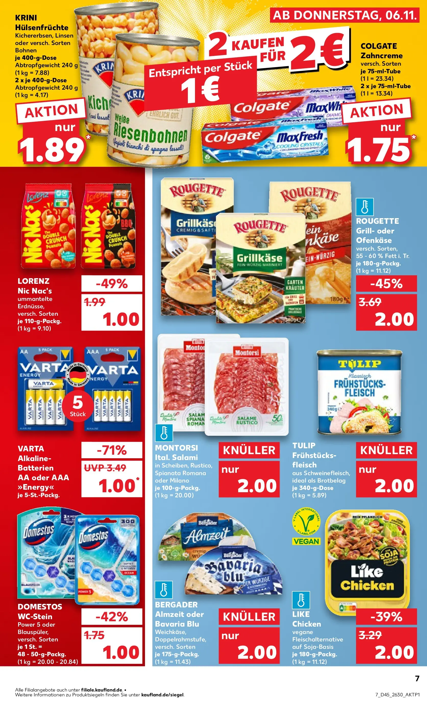 Prospekt Kaufland ab 05.11.2025 » Angebote und Werbung Online | Seite: 7 | Produkte: Grill, Energy, Salami, Saft Prospekt Kaufland ab 05.11.2025 » Angebote Online zum Blättern | Seite: 7 | Produkte: Grill, Energy, Salami, Saft