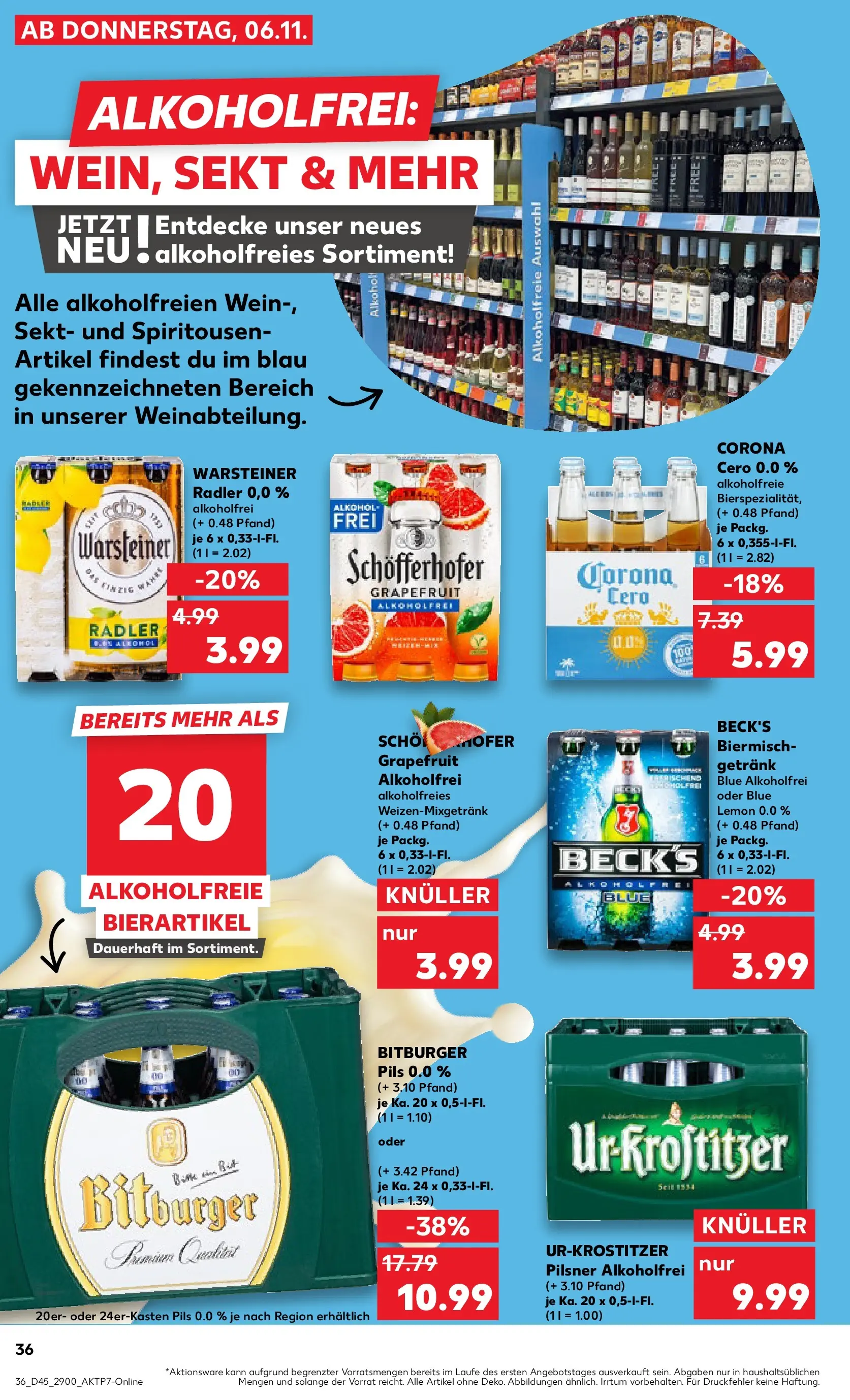 Prospekt Kaufland ab 05.11.2025 » Angebote und Werbung Online | Seite: 36 Prospekt Kaufland ab 05.11.2025 » Angebote Online zum Blättern | Seite: 36