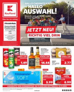 Kaufland prospekt Chemnitz ab 06.11.2025 gültig Kaufland prospekt Chemnitz ab 06.11.2025 gültig