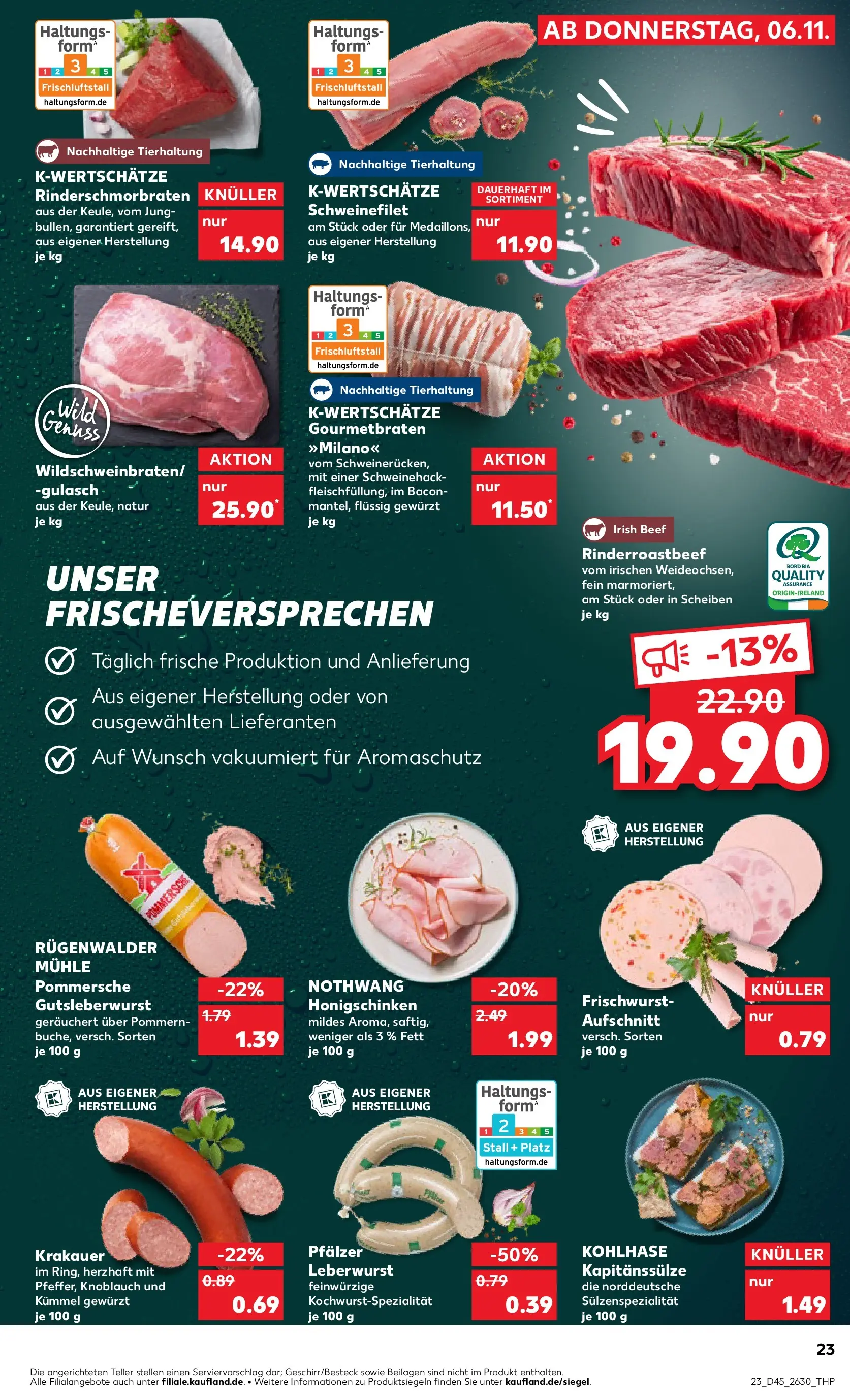 Prospekt Kaufland ab 05.11.2025 » Angebote Online zum Blättern | Seite: 23