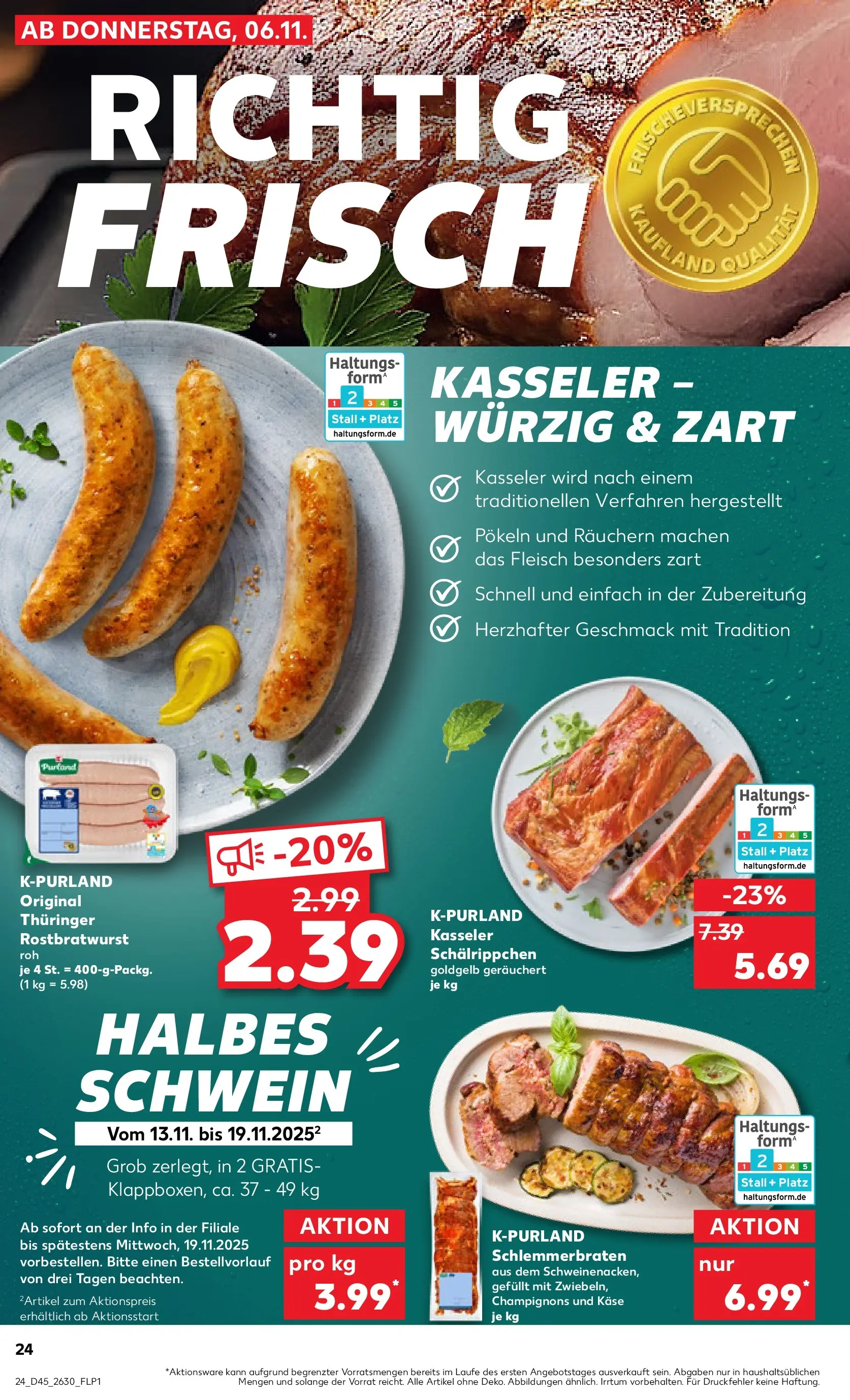 Prospekt Kaufland ab 05.11.2025 » Angebote Online zum Blättern | Seite: 24