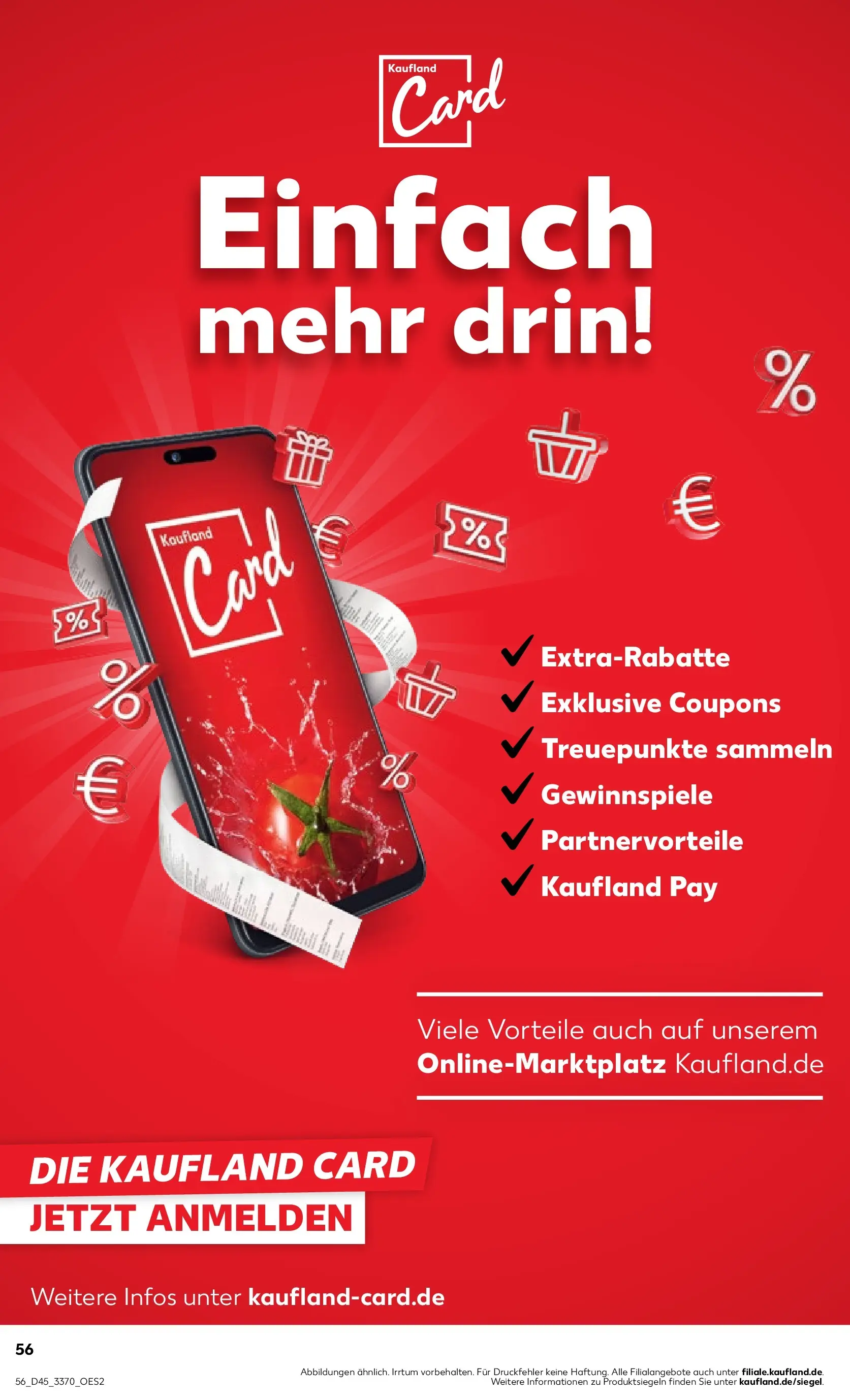 Prospekt Kaufland ab 06.11.2025 » Angebote und Werbung Online | Seite: 64 Prospekt Kaufland ab 06.11.2025 » Angebote Online zum Blättern | Seite: 64