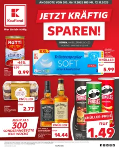 Kaufland prospekt Düren	 ab 06.11.2025 gültig