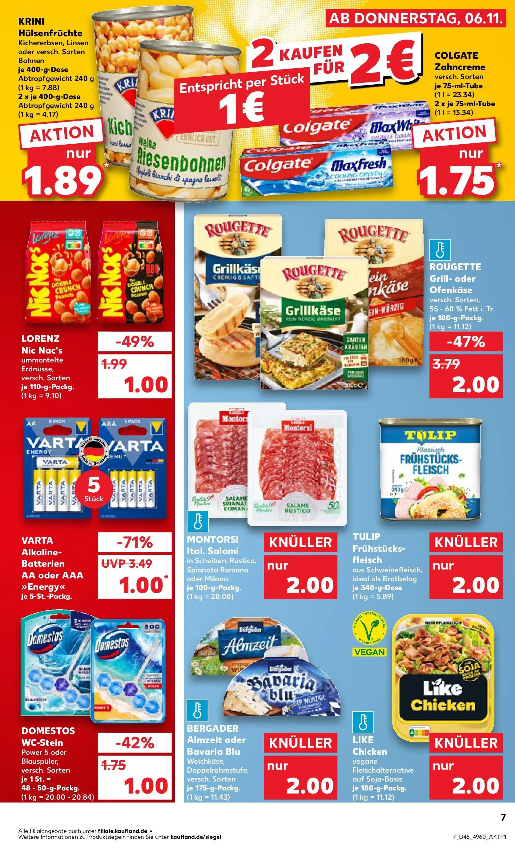 Prospekt Kaufland ab 05.11.2025 » Angebote und Werbung Online | Seite: 7 | Produkte: Grill, Batterien, Energy, Fleisch Prospekt Kaufland ab 05.11.2025 » Angebote Online zum Blättern | Seite: 7 | Produkte: Grill, Batterien, Energy, Fleisch