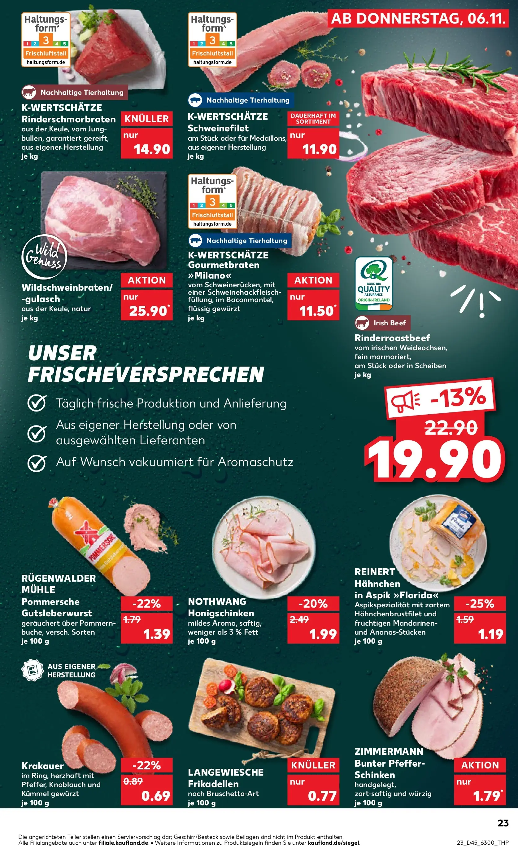 Prospekt Kaufland ab 05.11.2025 » Angebote und Werbung Online | Seite: 23 | Produkte: Mühle, Hahnchen, Mandarinen, Pfeffer Prospekt Kaufland ab 05.11.2025 » Angebote Online zum Blättern | Seite: 23 | Produkte: Mühle, Hahnchen, Mandarinen, Pfeffer