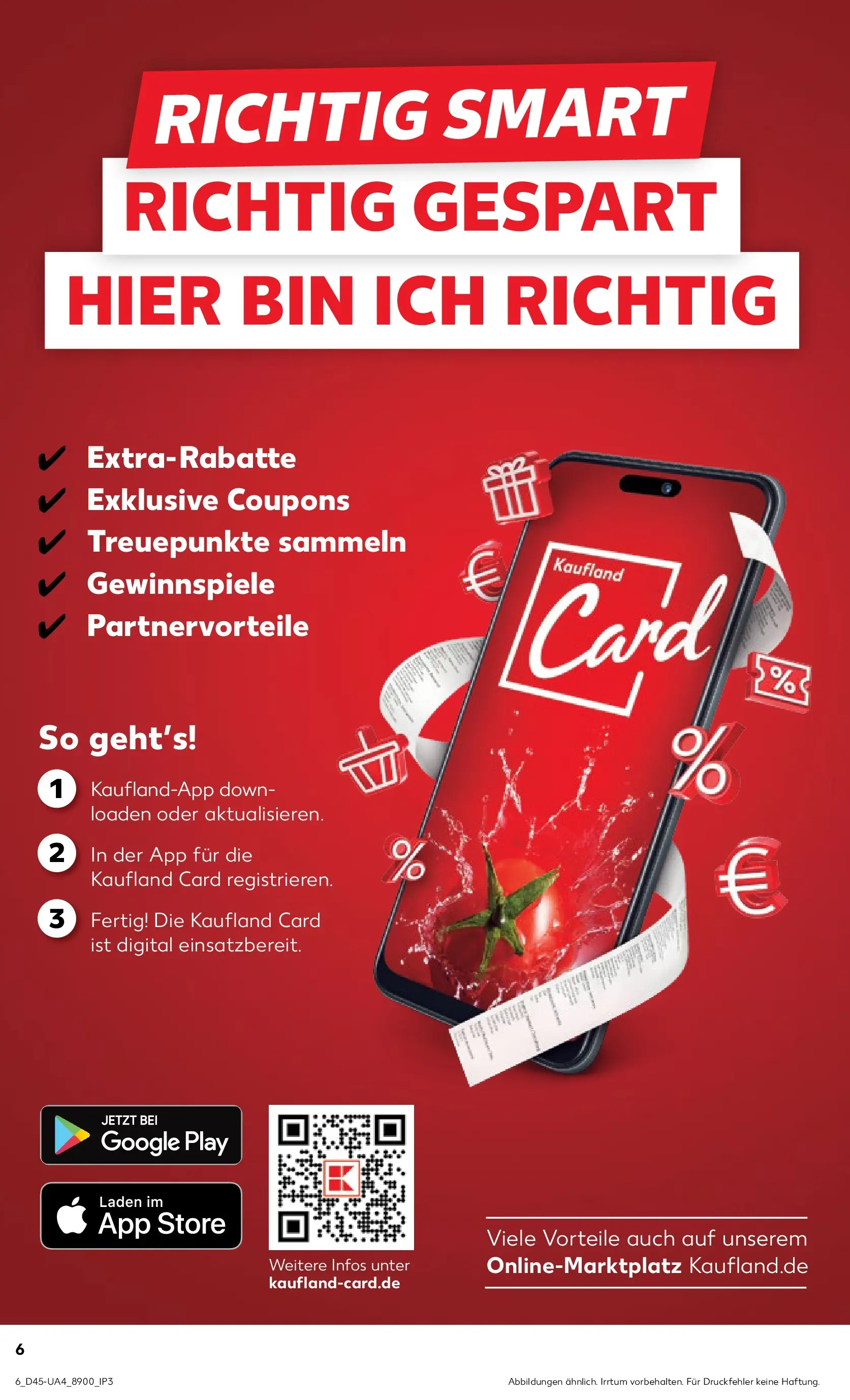 Prospekt Kaufland ab 06.11.2025 » Angebote und Werbung Online | Seite: 6 Prospekt Kaufland ab 06.11.2025 » Angebote Online zum Blättern | Seite: 6