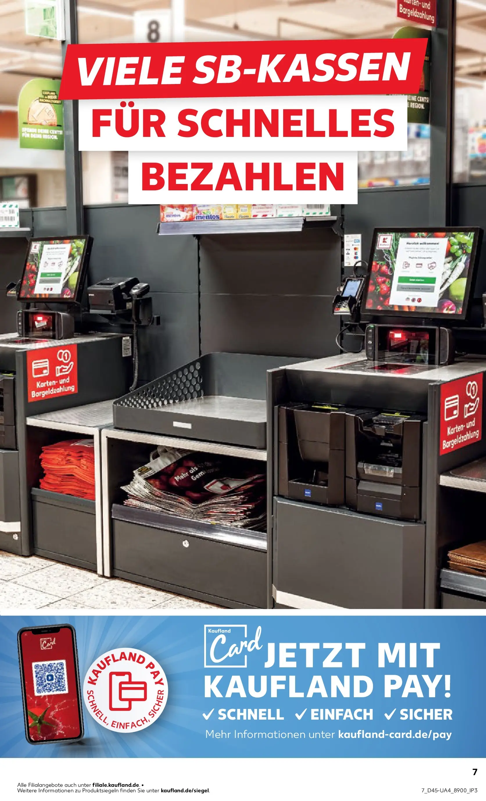 Prospekt Kaufland ab 06.11.2025 » Angebote und Werbung Online | Seite: 7 Prospekt Kaufland ab 06.11.2025 » Angebote Online zum Blättern | Seite: 7