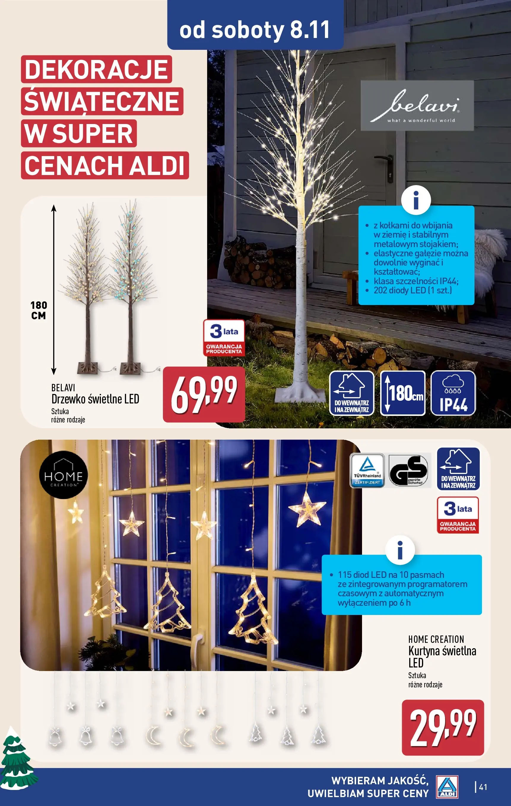 Aldi - Aż do 90% taniej w ALDI! od 02.11.2025 - Ulotka PDF, promocje | Strona: 41