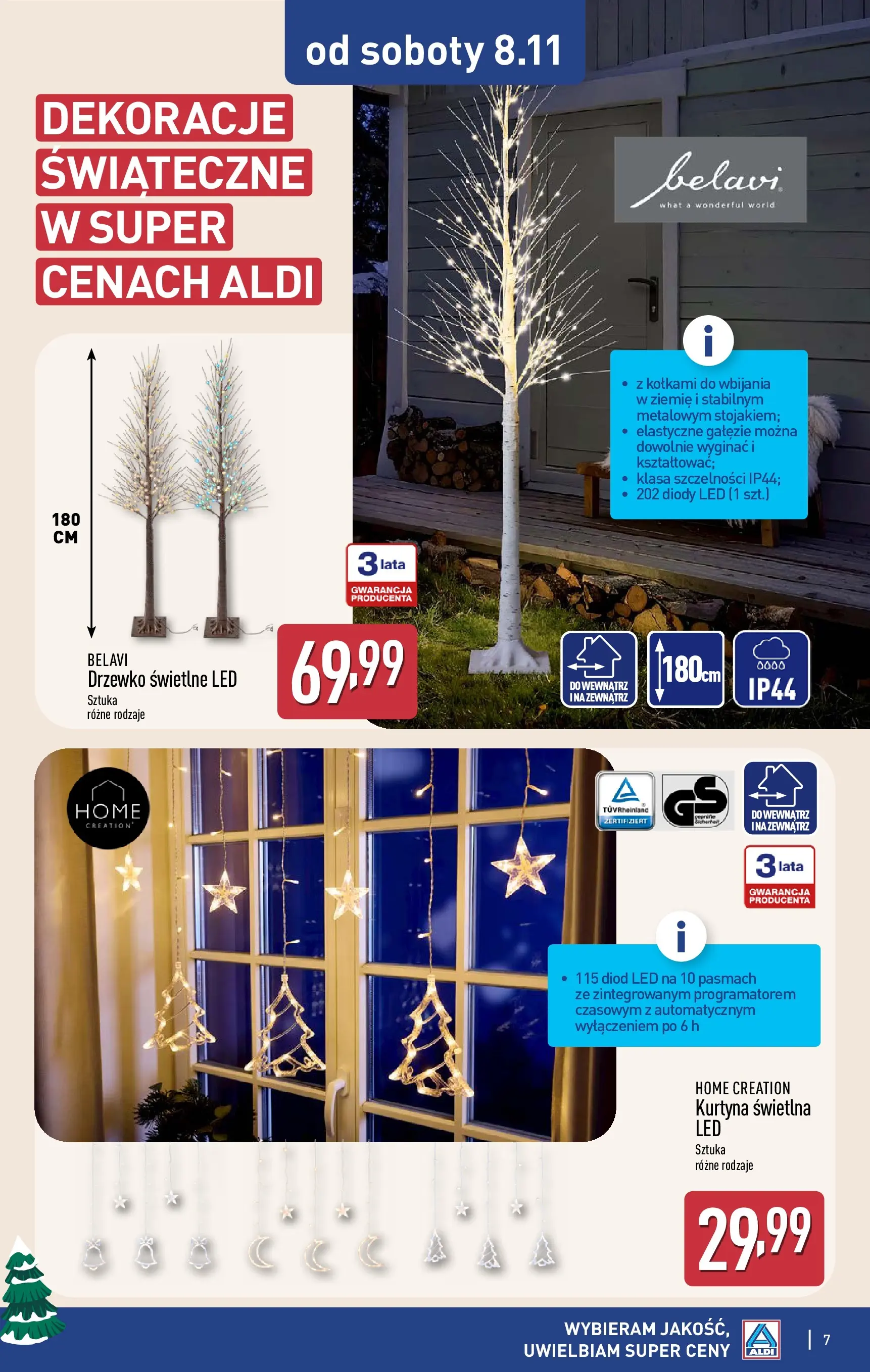 Aldi - Dekoracje świateczne w ALDI od 07.11.2025 - Ulotka PDF, promocje | Strona: 7 | Produkty: Coccolino, Płyn do płukania tkanin