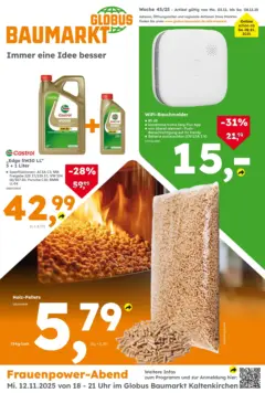Globus Baumarkt prospekt Kaltenkirchen	 ab 03.11.2025 gültig