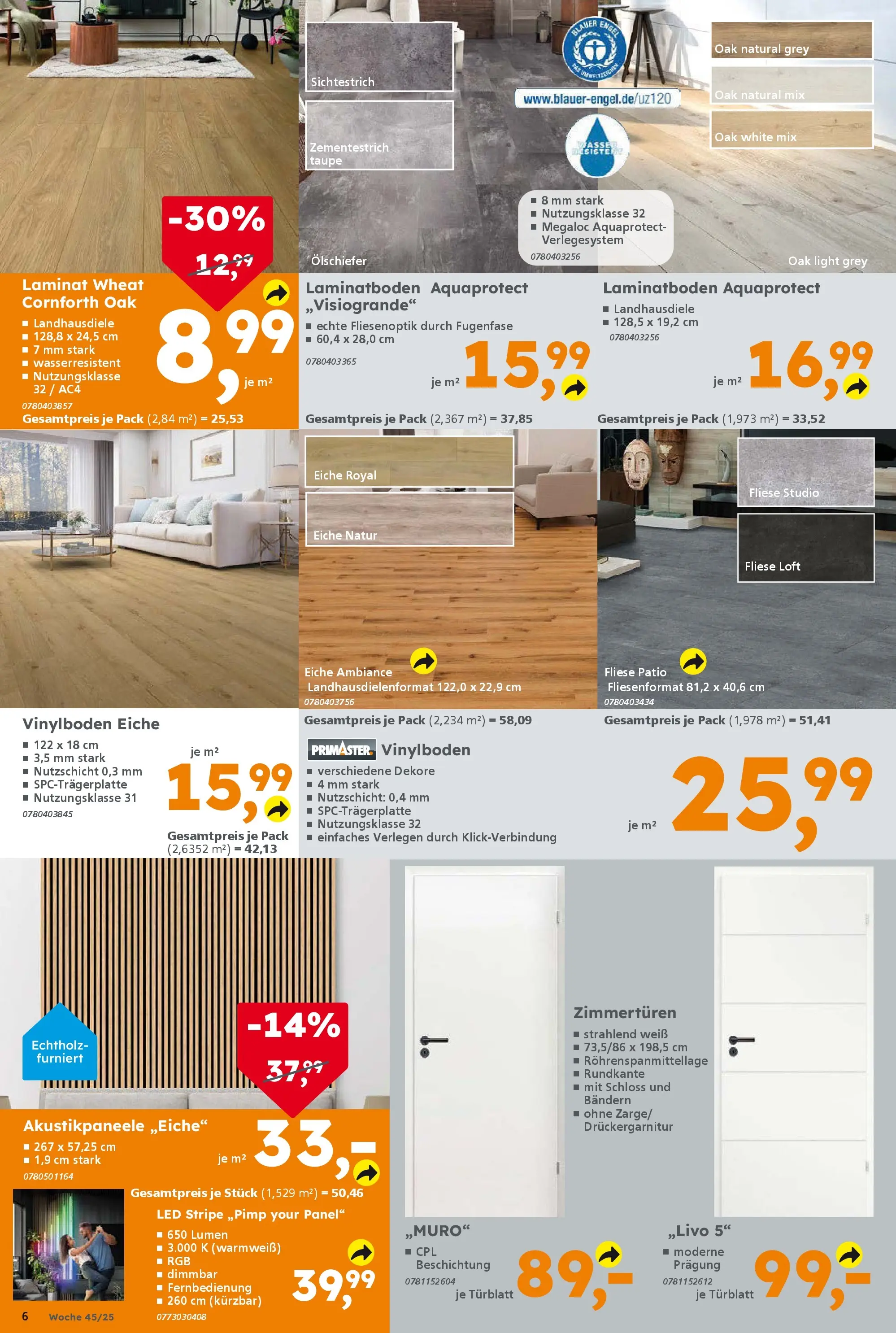 Globus Baumarkt prospekt Forchheim	 (ab 03.11.2025) zum Blättern | Seite: 6