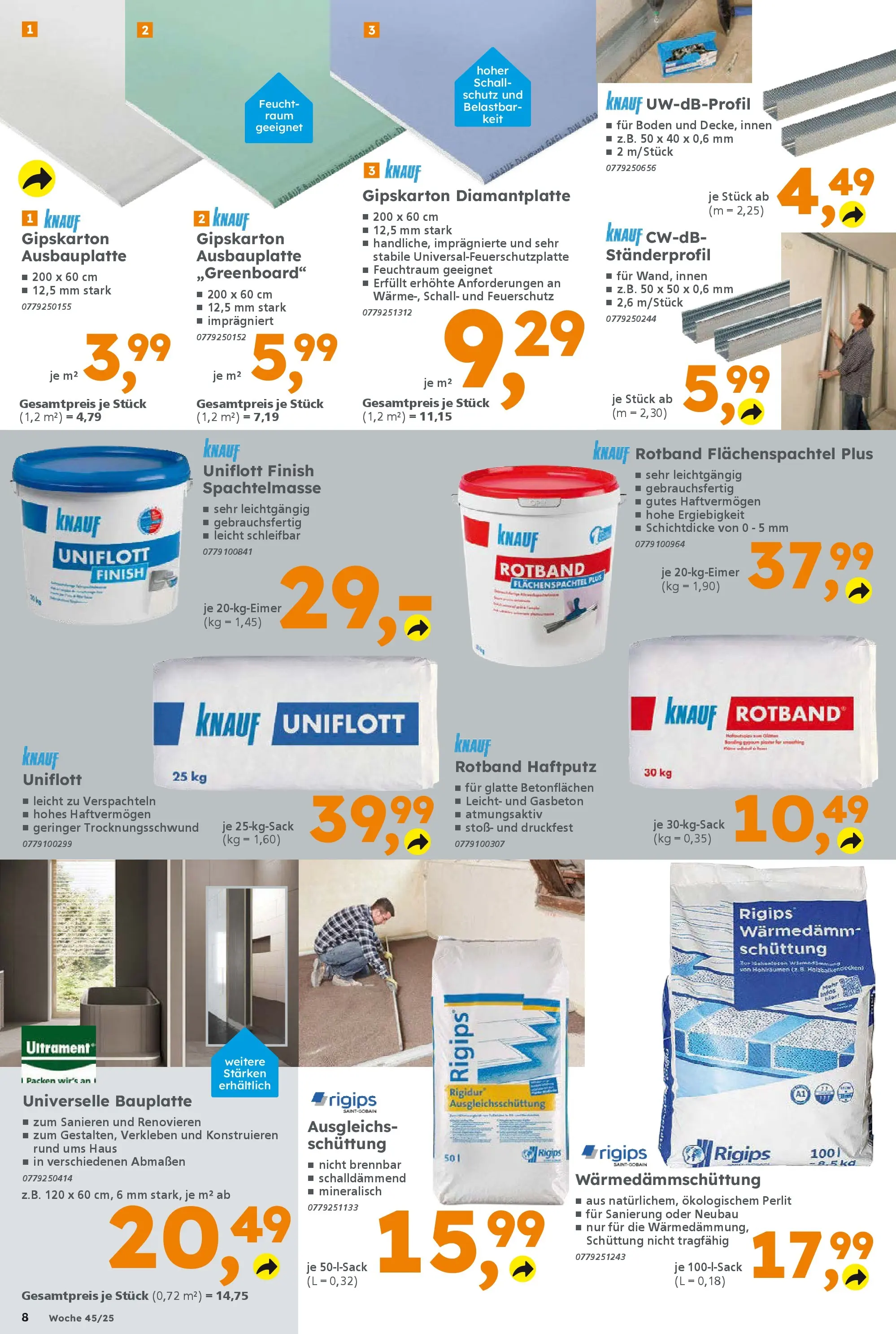 Globus Baumarkt prospekt Forchheim	 (ab 03.11.2025) zum Blättern | Seite: 8 | Produkte: Finish