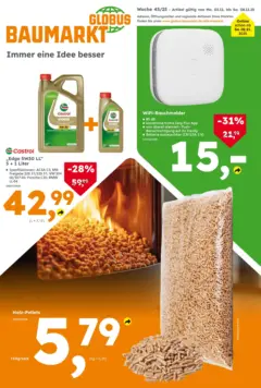 Globus Baumarkt prospekt Wittlich	 ab 03.11.2025 gültig