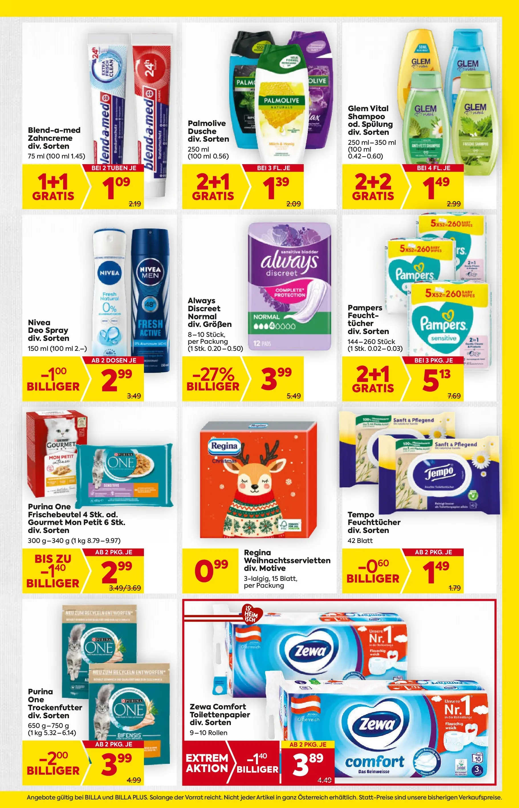 Billa - BILLA: Flugblatt gültig bei BILLA & BILLA PLUS ab 05.11.2025 - Angebote, Prospekt | Seite: 3