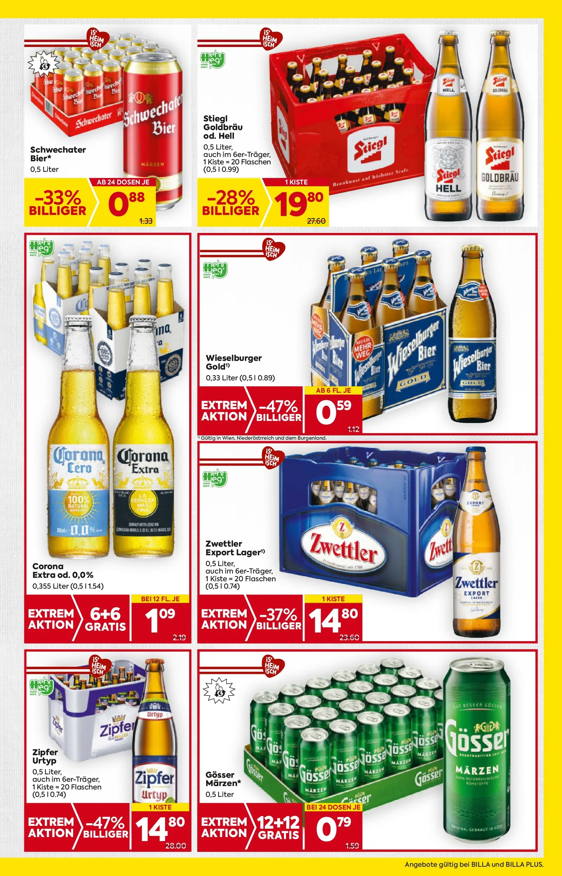 Billa - BILLA: Flugblatt gültig bei BILLA & BILLA PLUS ab 05.11.2025 - Angebote, Prospekt | Seite: 17 | Produkte: Bier