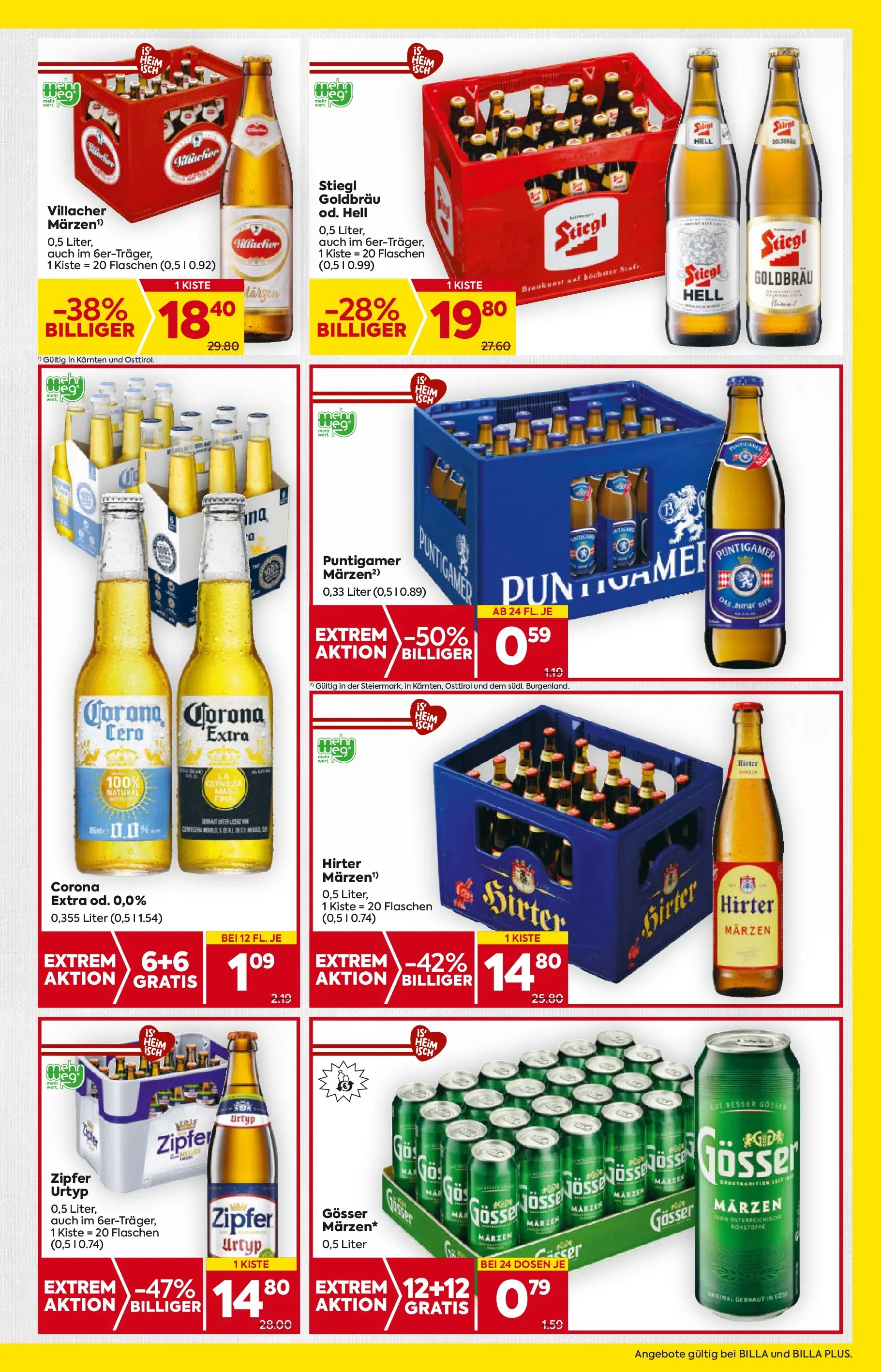 Billa Flugblatt - Maria Rain, Patergassen, Villach ab 06.11.2025 - Angebote, Prospekt | Seite: 17