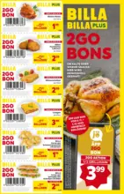 BILLA BILLA: 2GO BONS - bis 03.12.2025