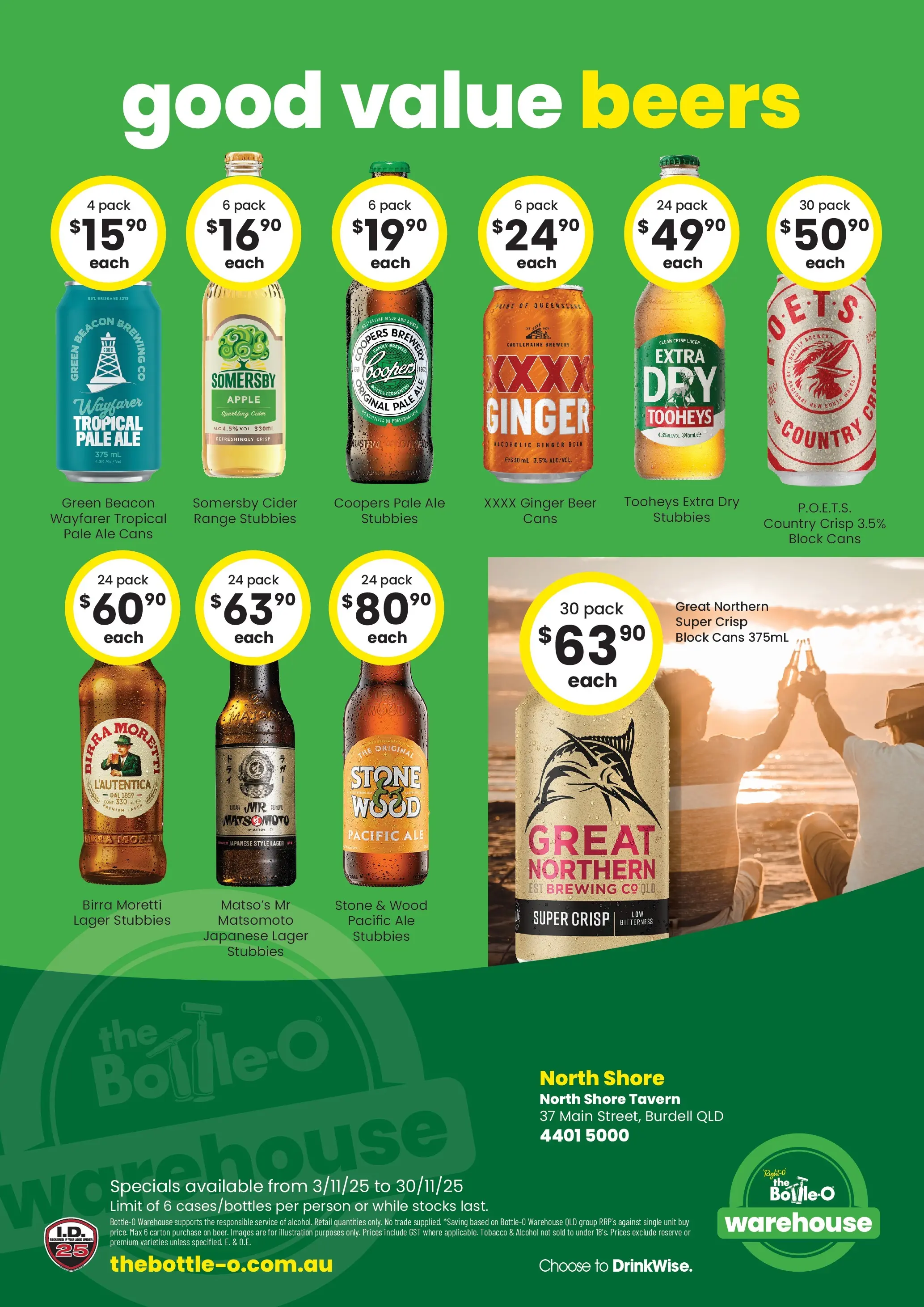 The Bottle-O Catalogue Burdell  - 03/11/2025 > weekly / monthly specials | Page: 6 | Products: Ginger, Beer, Wood